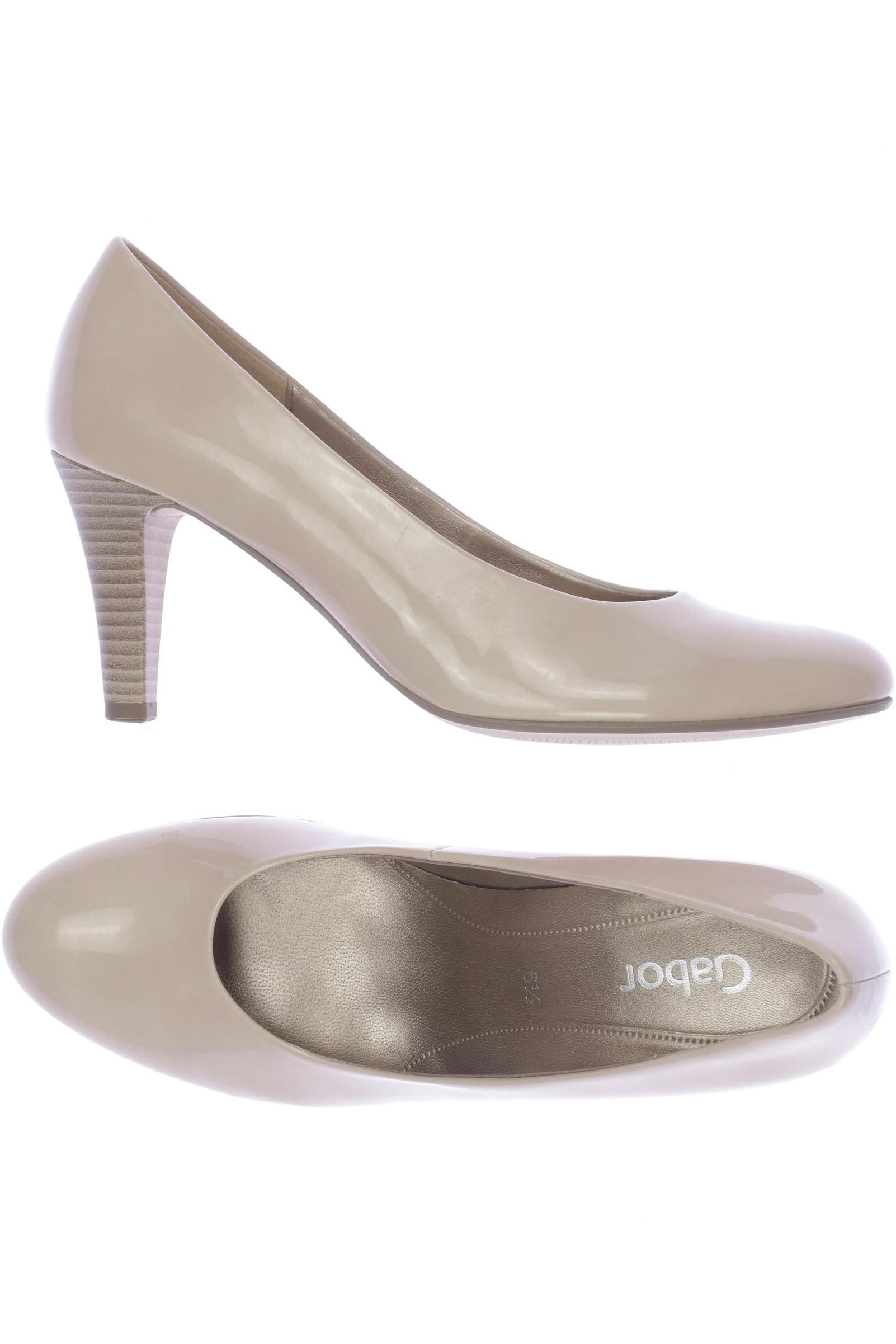 

Gabor Damen Pumps, beige, Gr. 6.5
