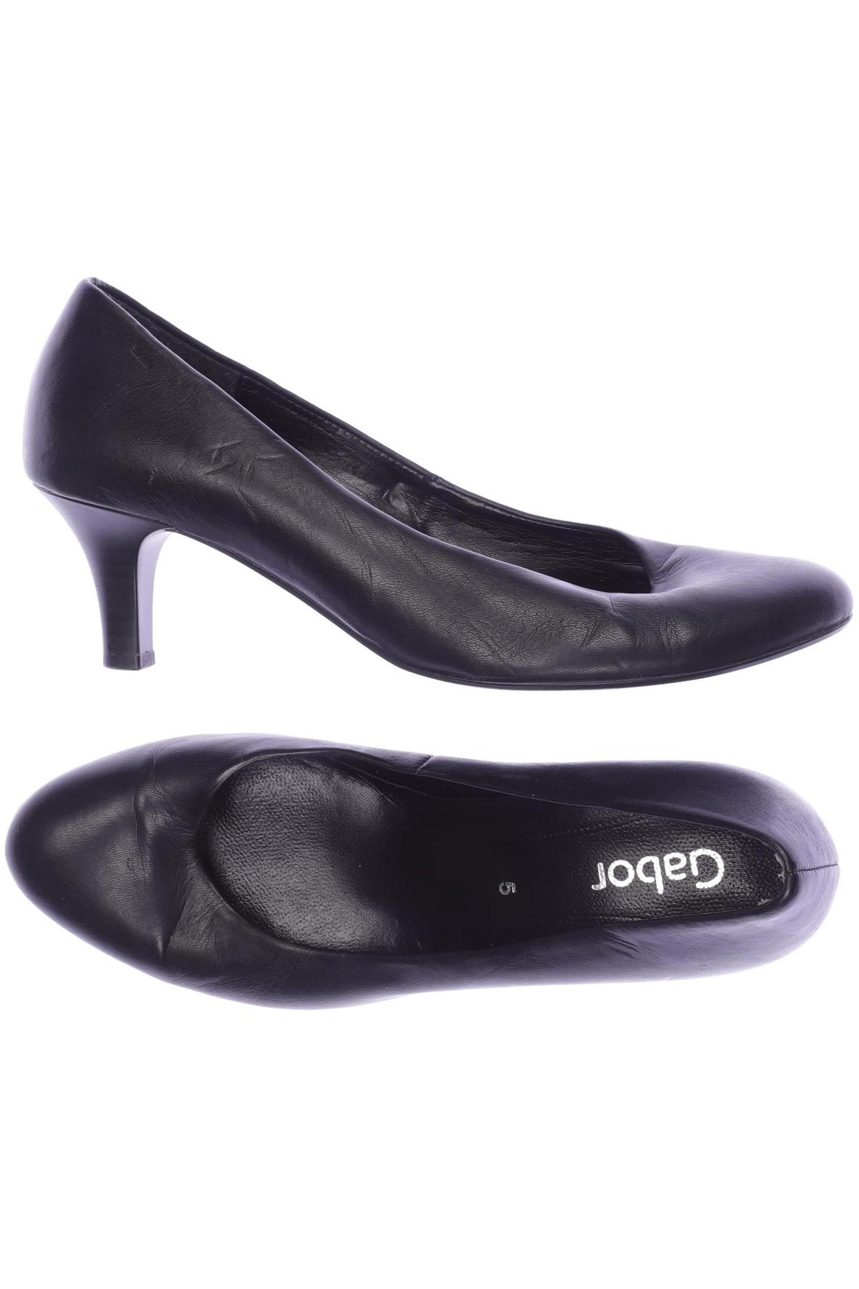 

Gabor Damen Pumps, schwarz, Gr. 5