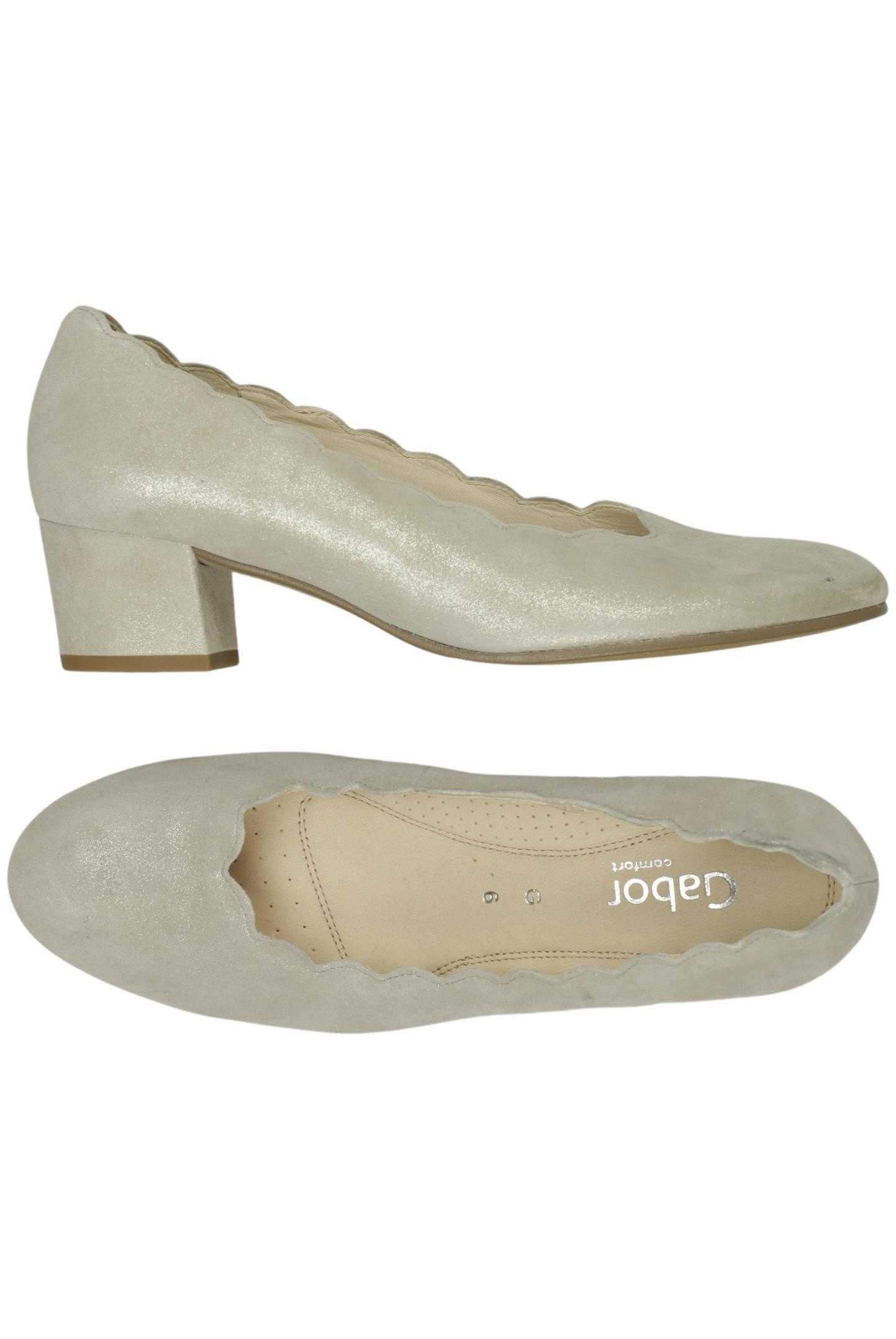 

Gabor Damen Pumps, silber, Gr. 6