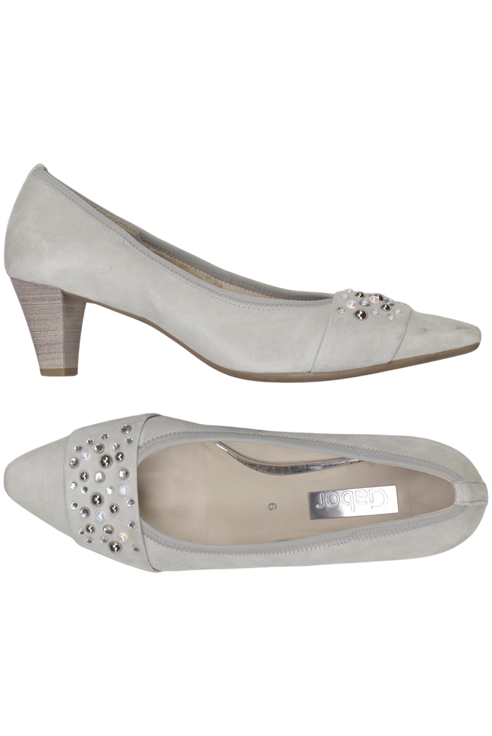 

Gabor Damen Pumps, grau, Gr. 6