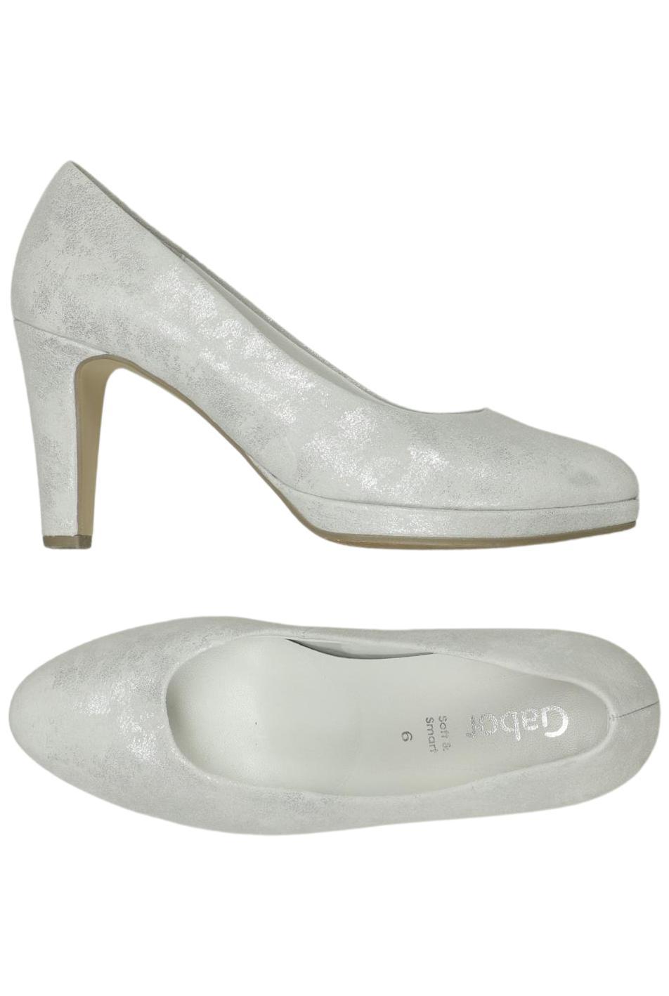 

Gabor Damen Pumps, silber, Gr. 6