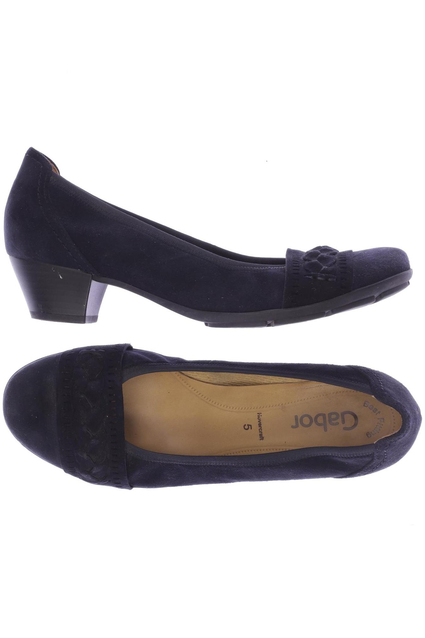 

Gabor Damen Pumps, marineblau, Gr. 5