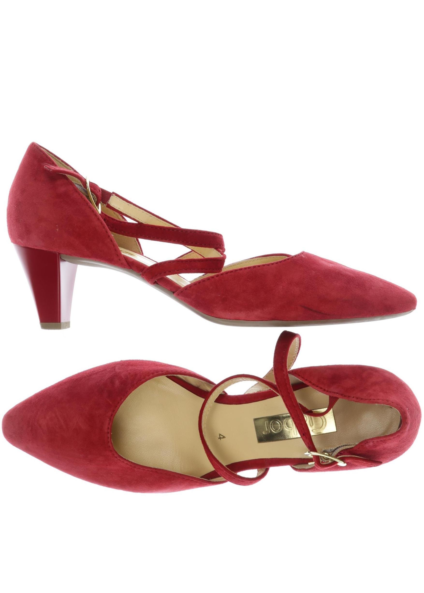 

Gabor Damen Pumps, rot, Gr. 4