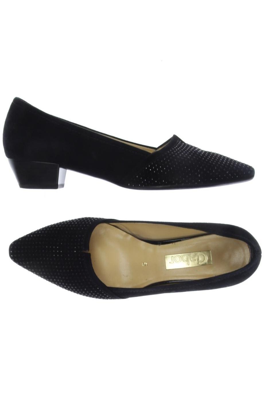 

Gabor Damen Pumps, schwarz, Gr. 5