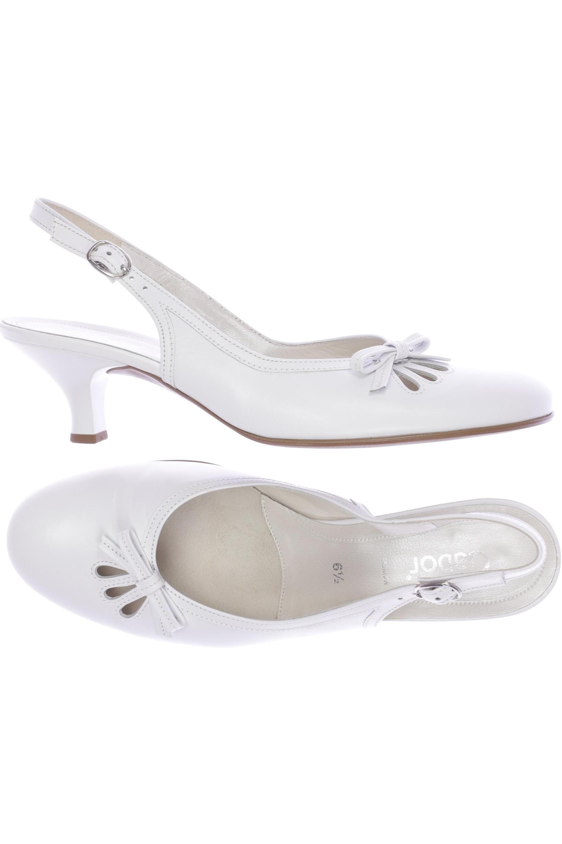 

Gabor Damen Pumps, weiß, Gr. 6.5