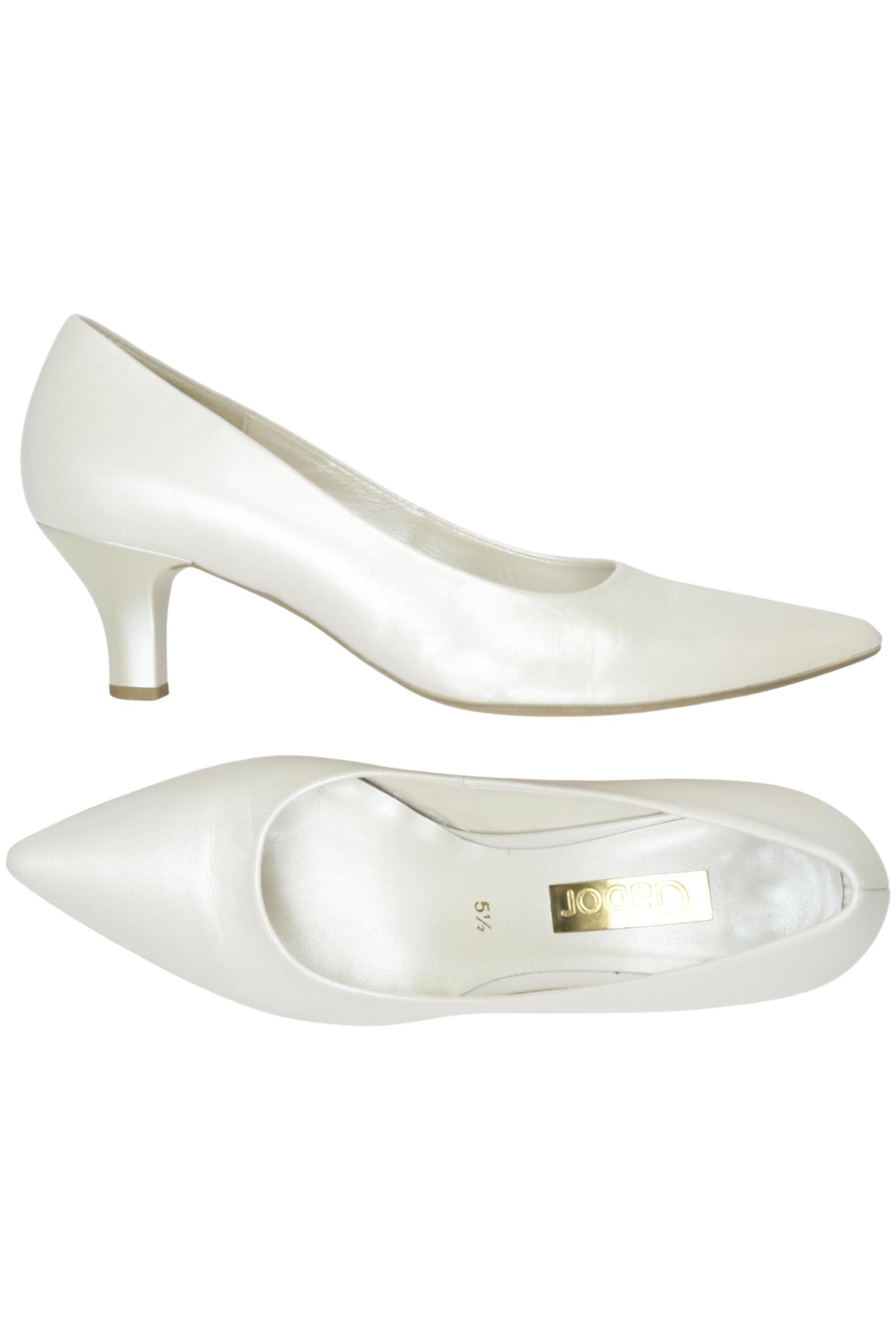 

Gabor Damen Pumps, weiß, Gr. 5.5
