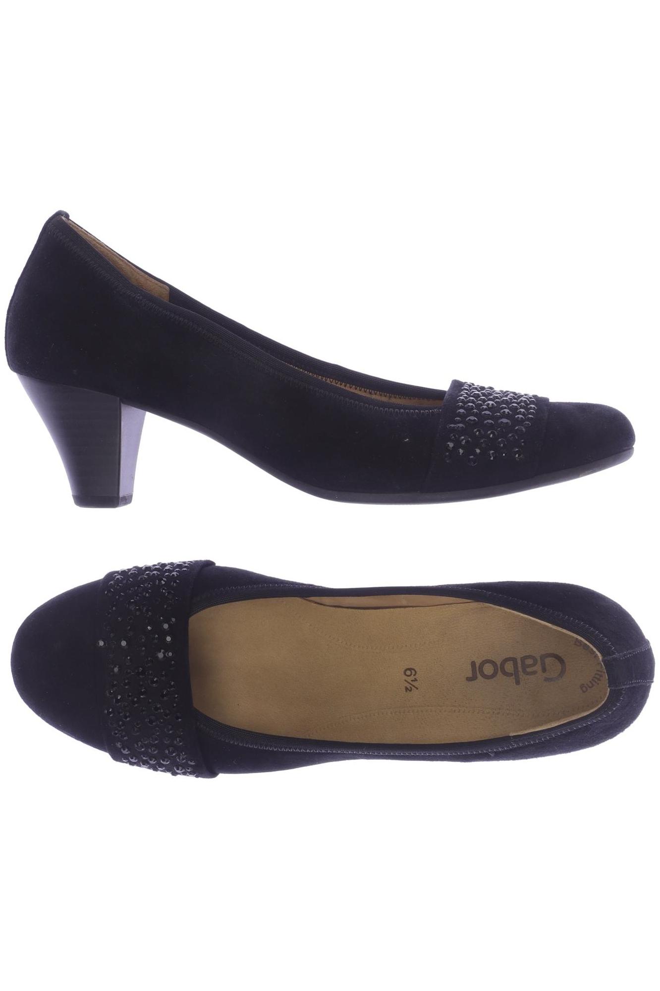 

Gabor Damen Pumps, schwarz, Gr. 6.5