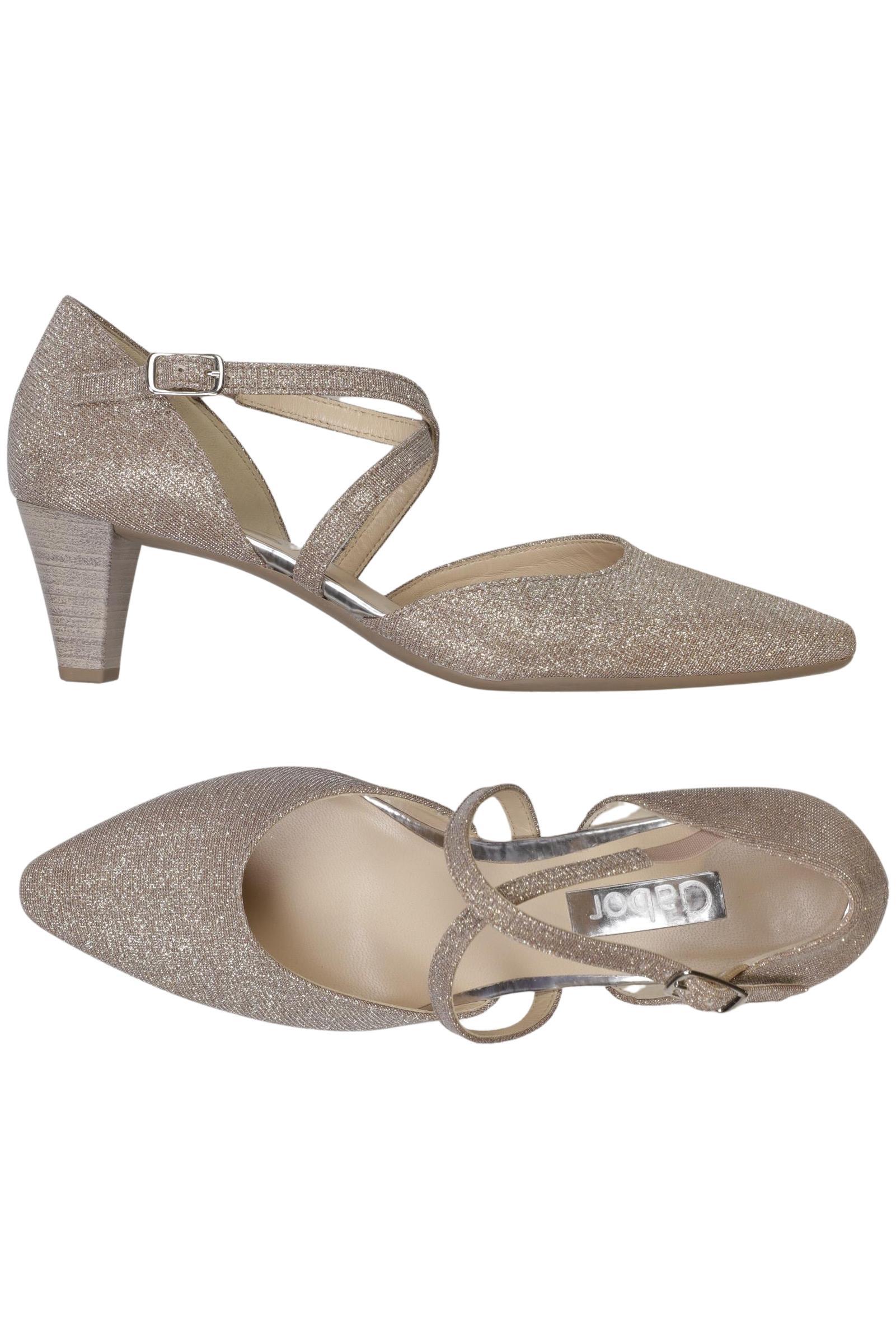 

Gabor Damen Pumps, gold, Gr. 7