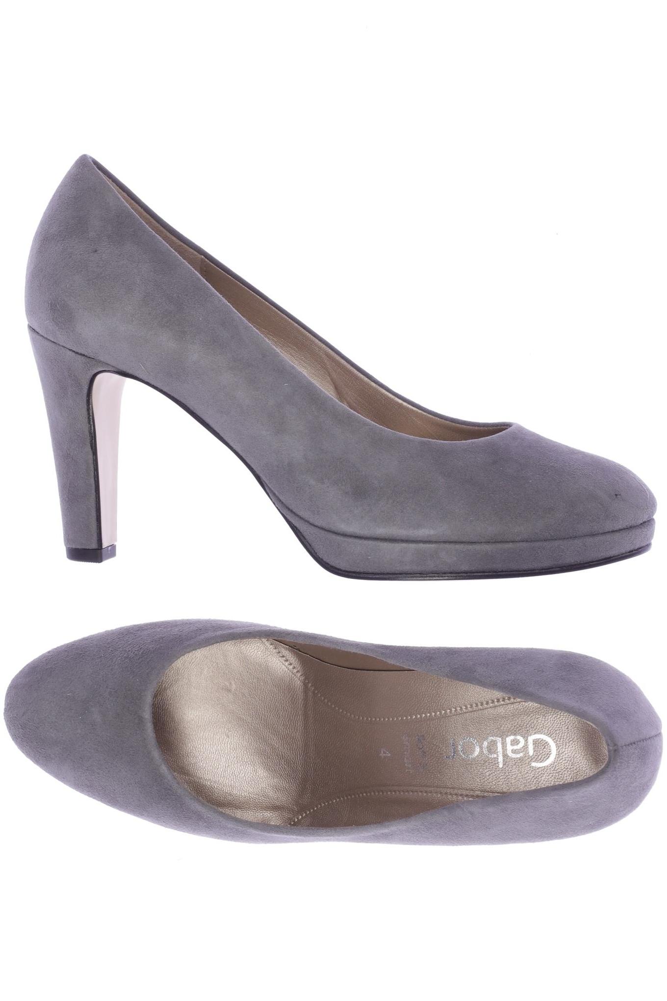 

Gabor Damen Pumps, grau, Gr. 4