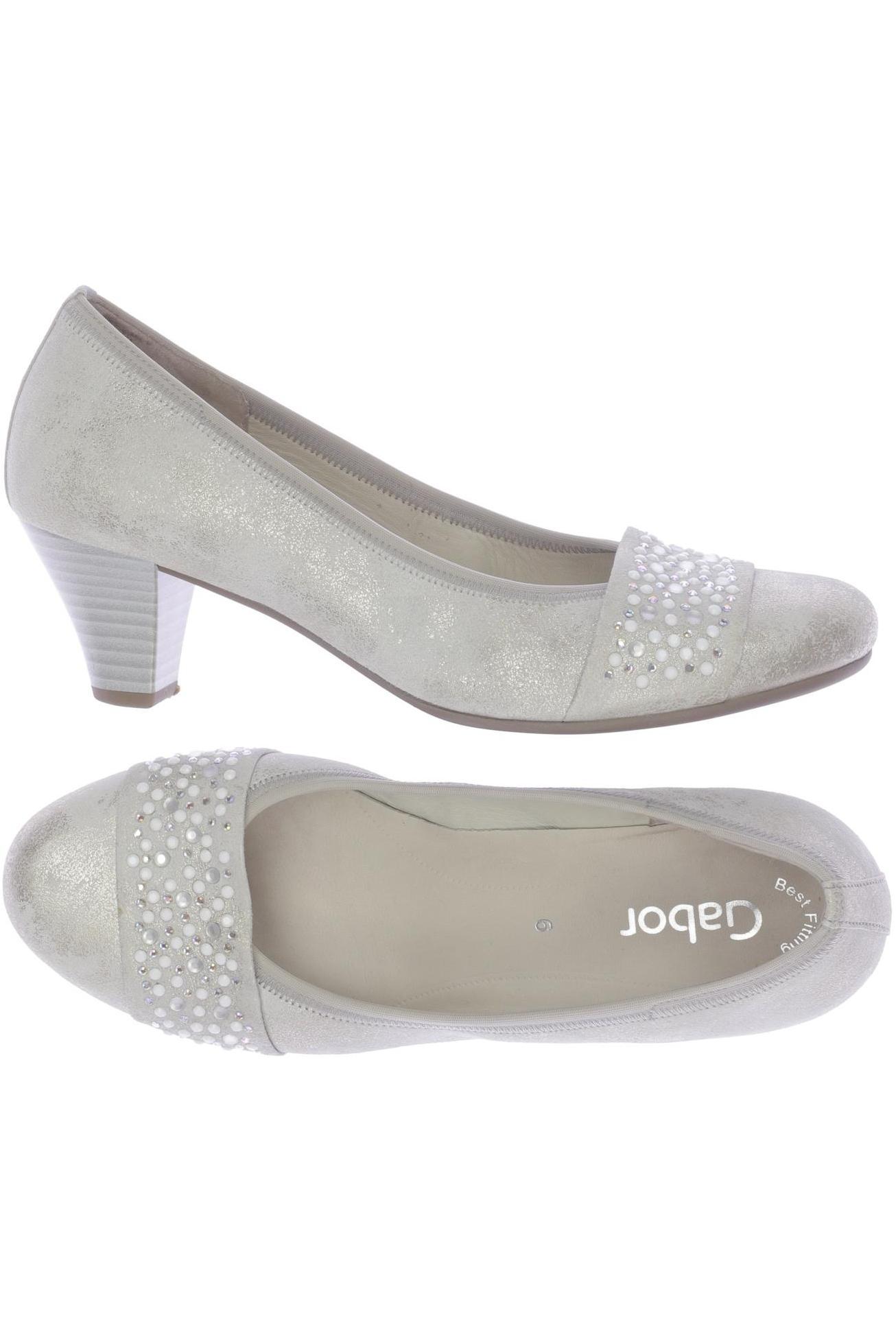 

Gabor Damen Pumps, grau, Gr. 6