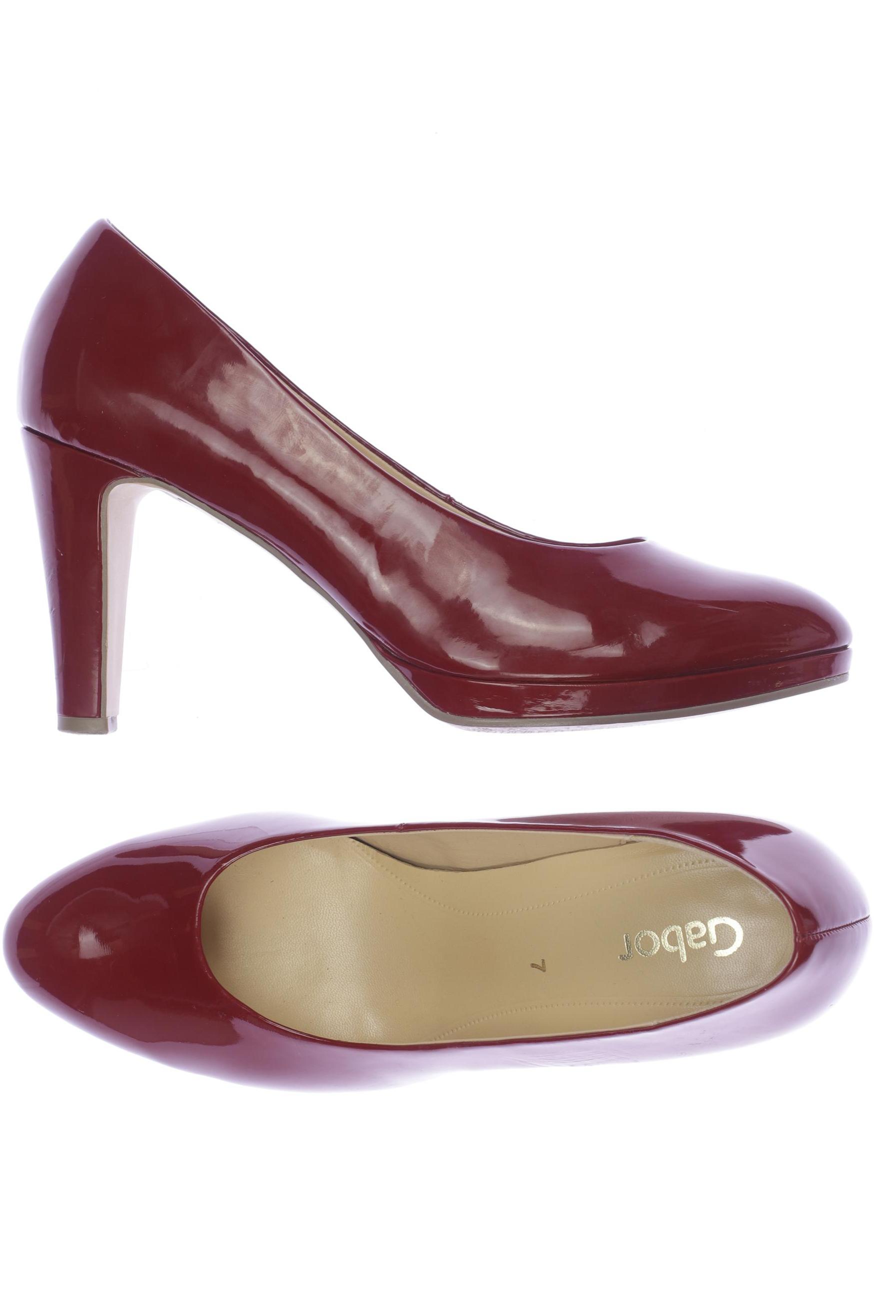 

Gabor Damen Pumps, rot, Gr. 7