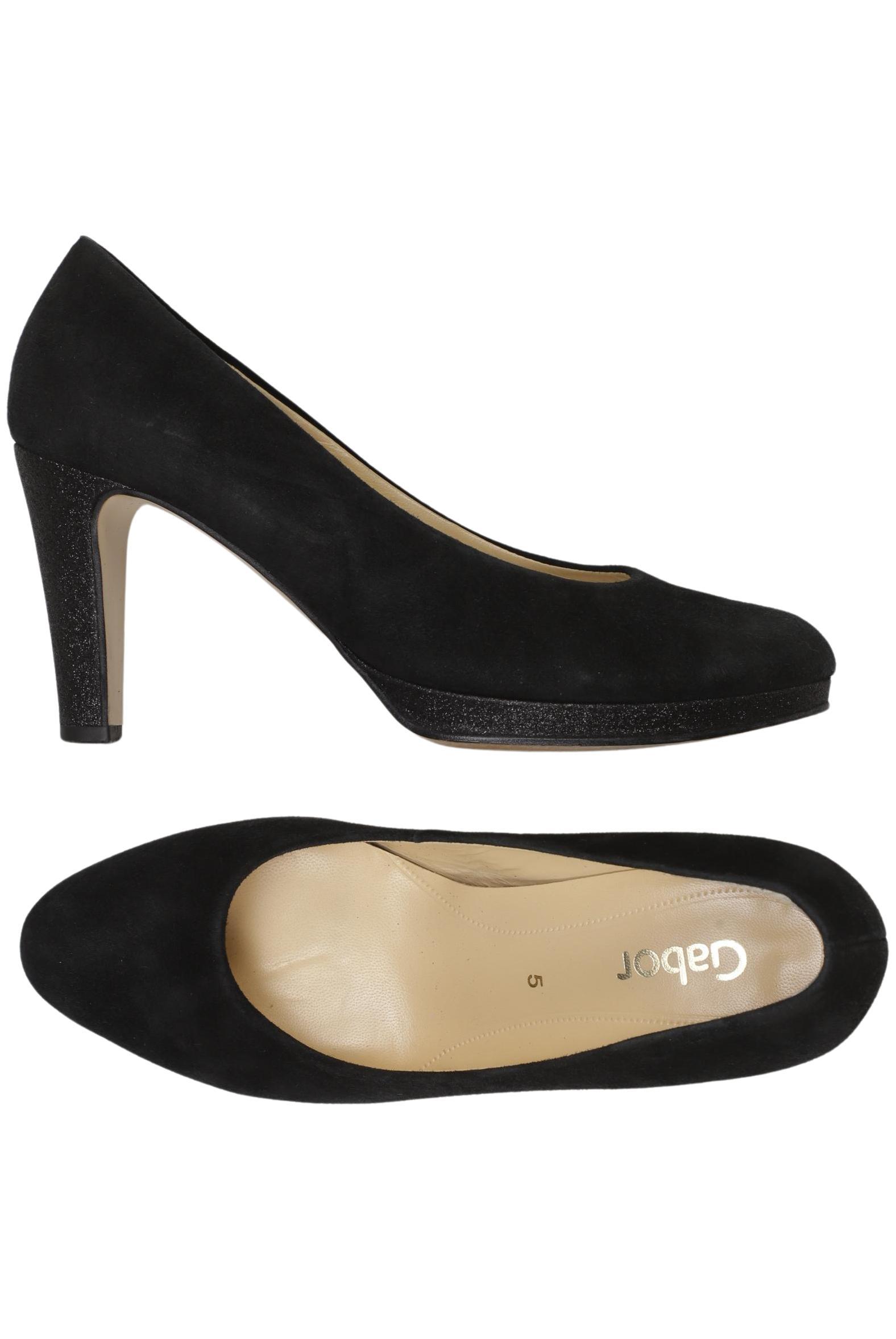 

Gabor Damen Pumps, schwarz, Gr. 5