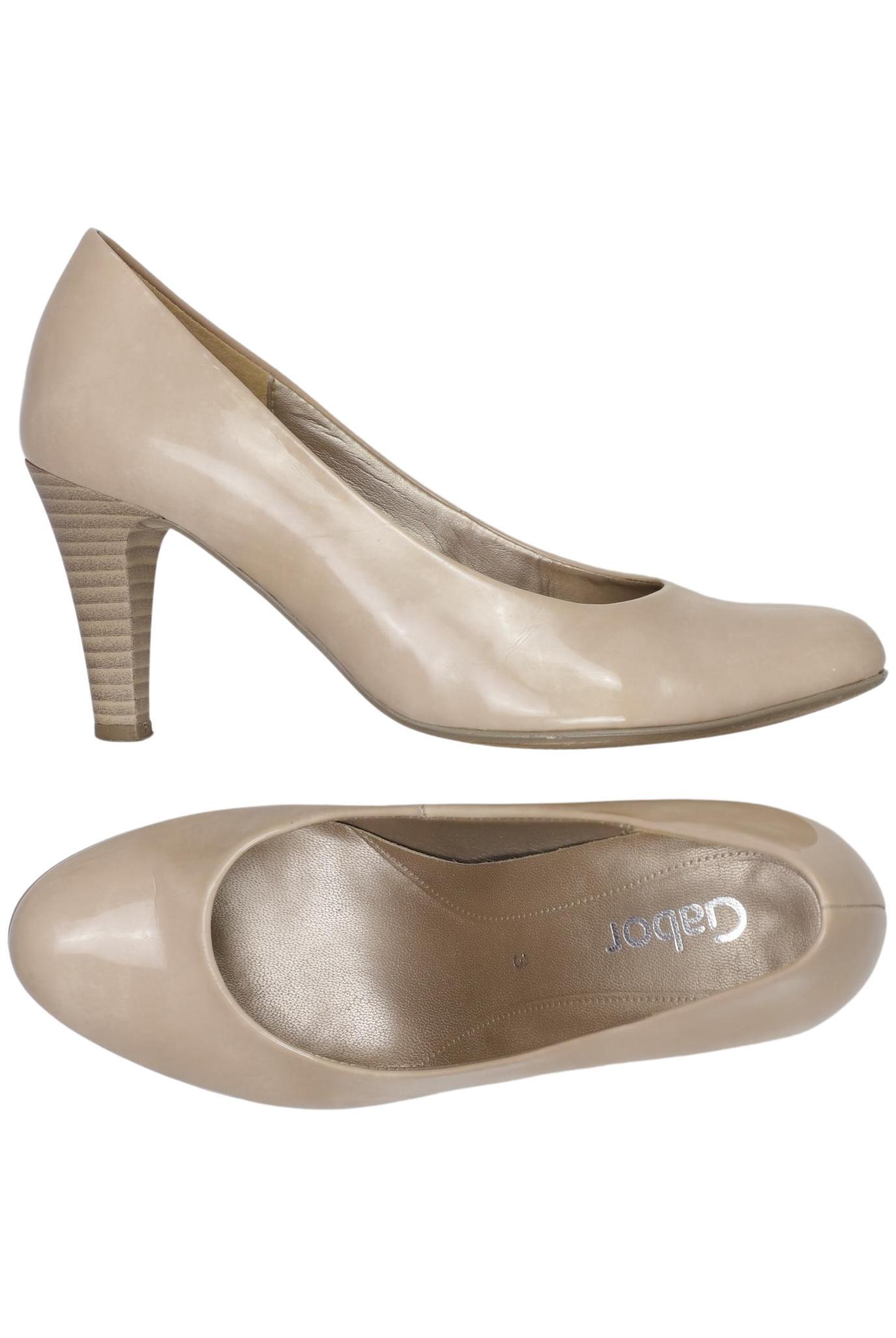 

Gabor Damen Pumps, beige, Gr. 3