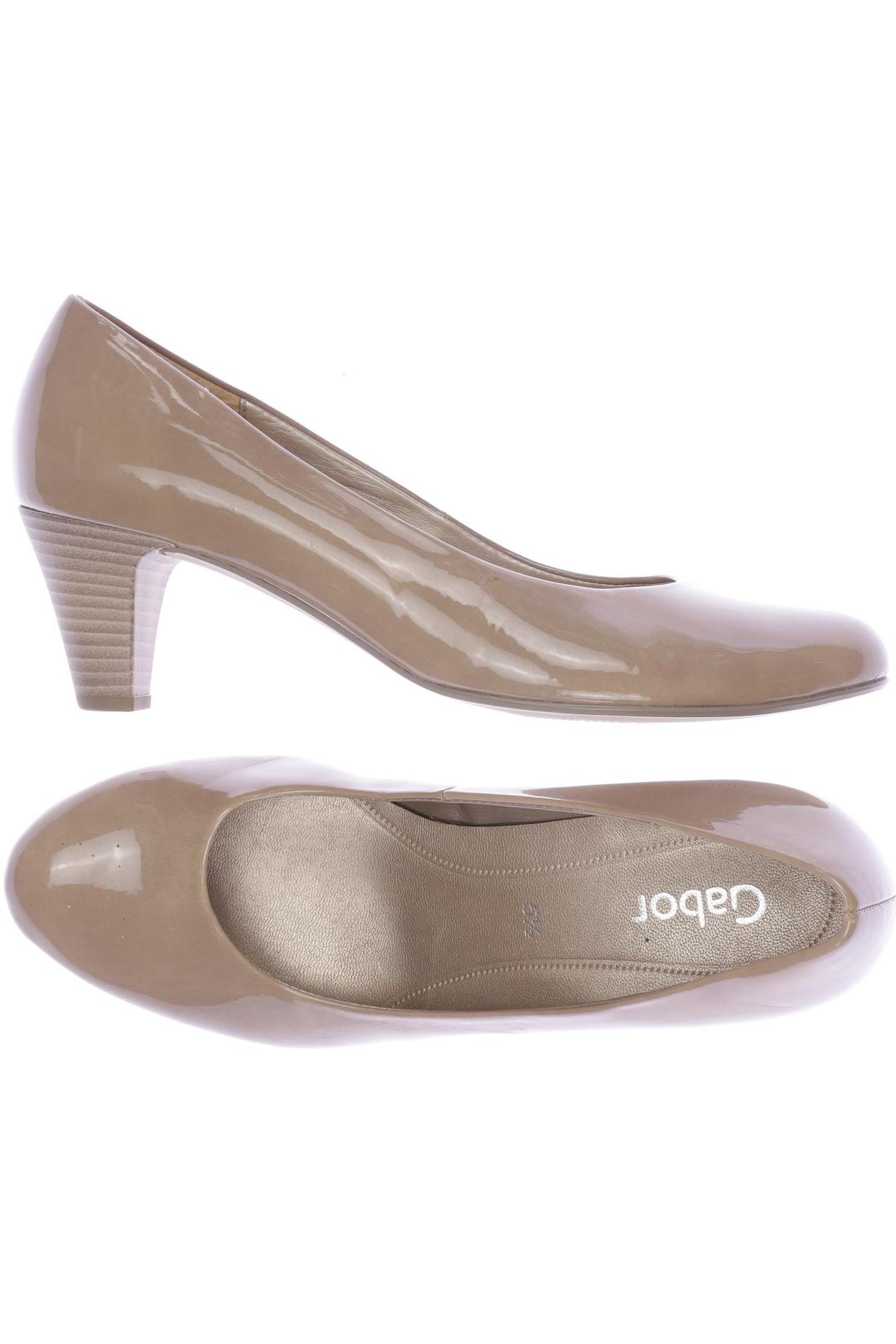 

Gabor Damen Pumps, beige, Gr. 5.5