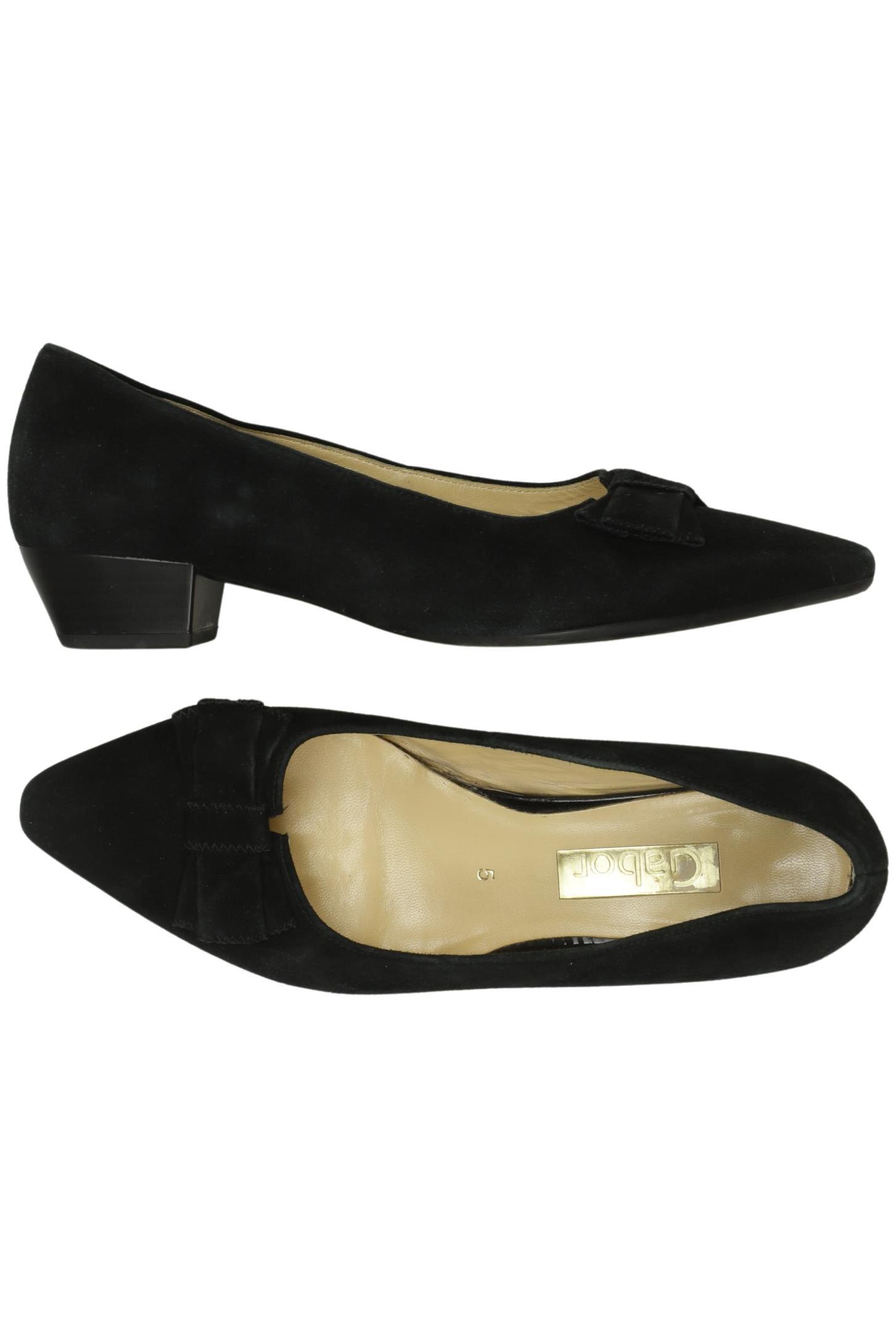 

Gabor Damen Pumps, schwarz, Gr. 5
