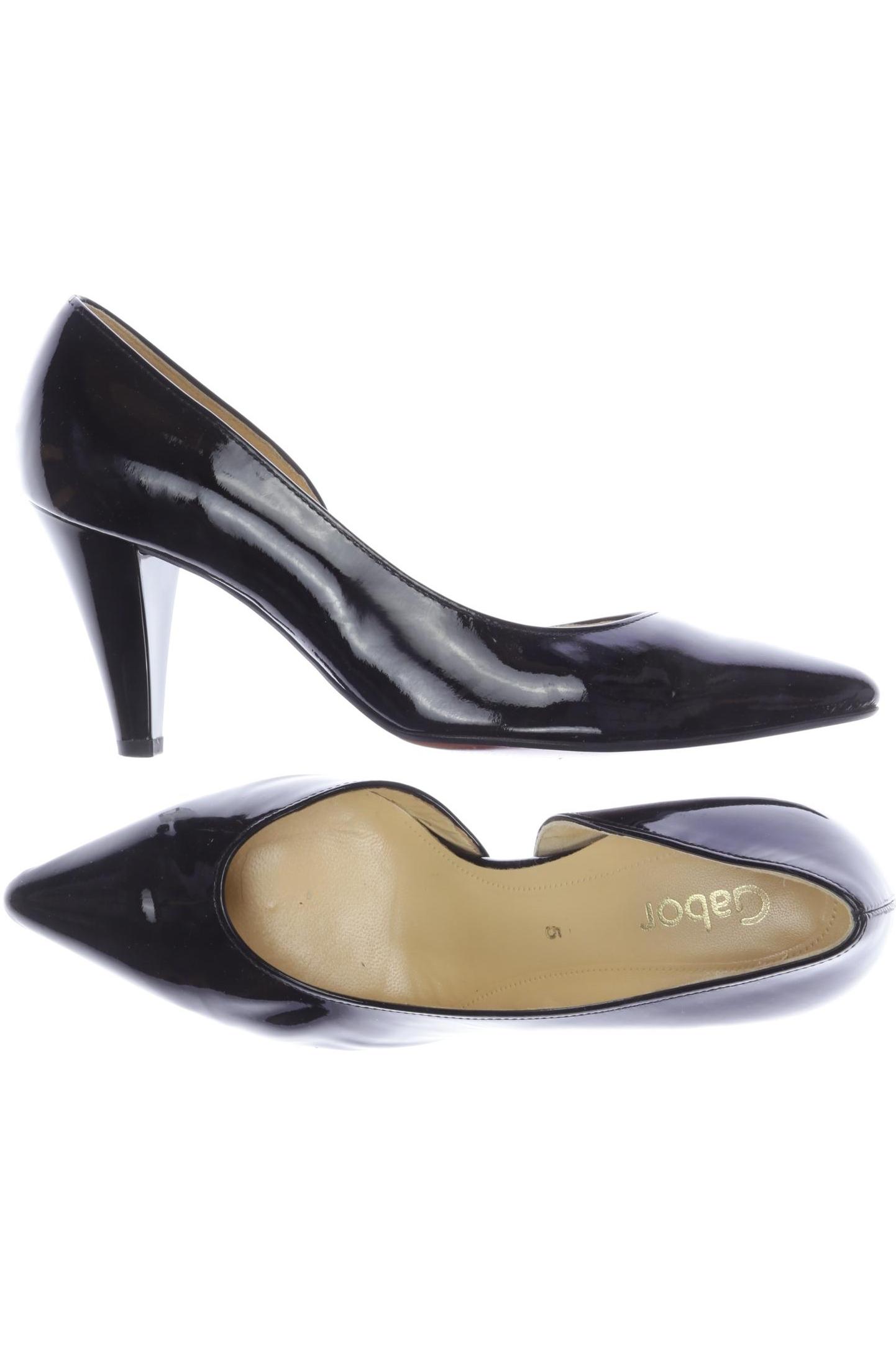 

Gabor Damen Pumps, schwarz, Gr. 5