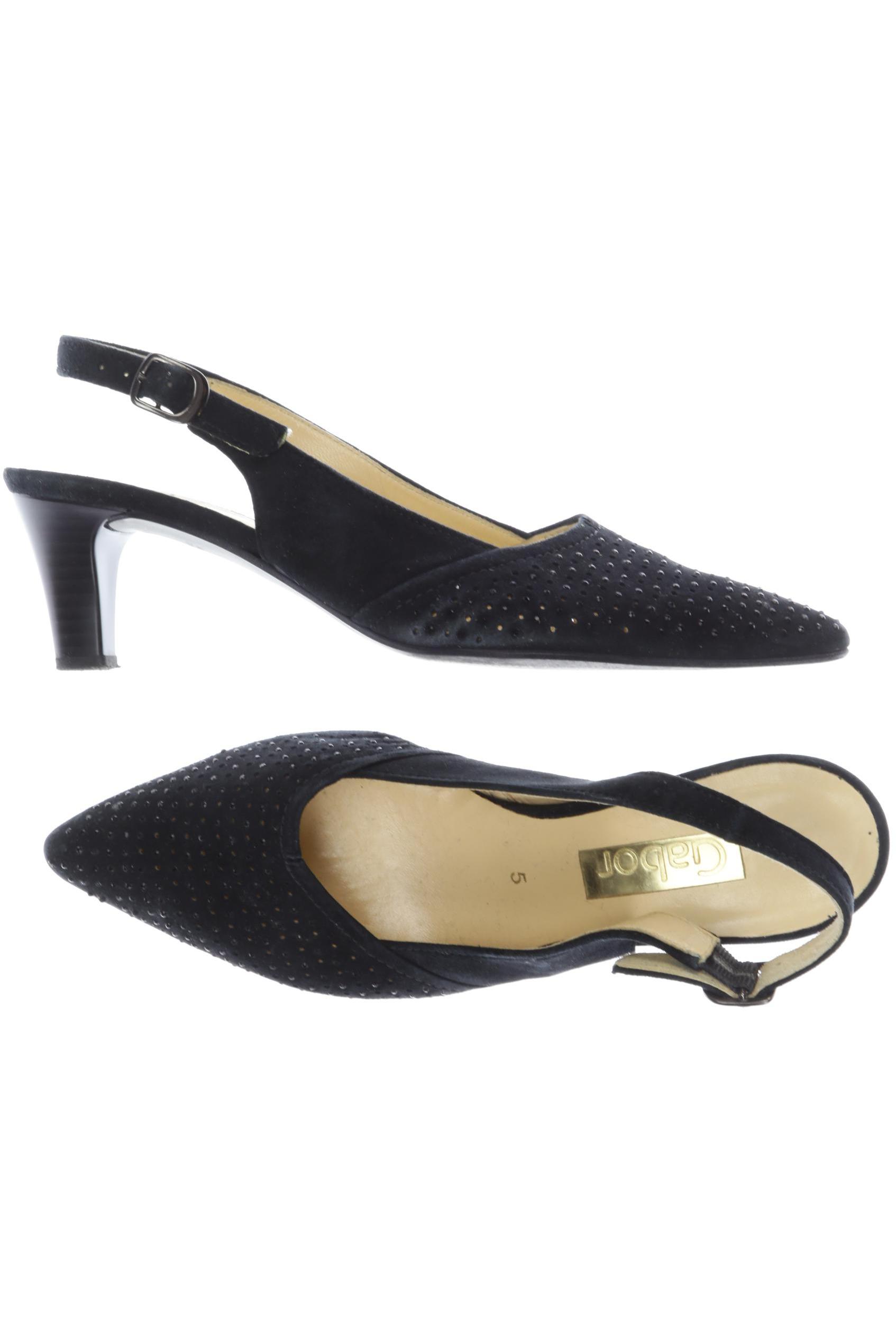 

Gabor Damen Pumps, schwarz, Gr. 5