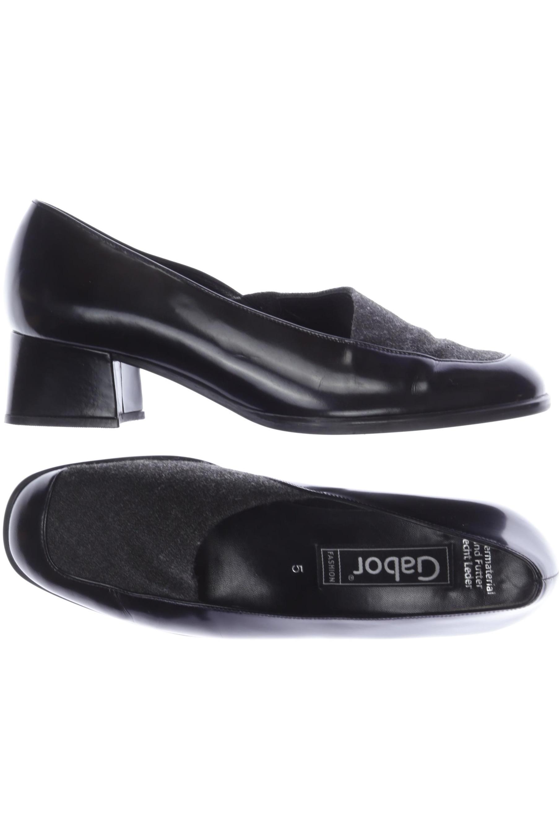 

Gabor Damen Pumps, schwarz, Gr. 5