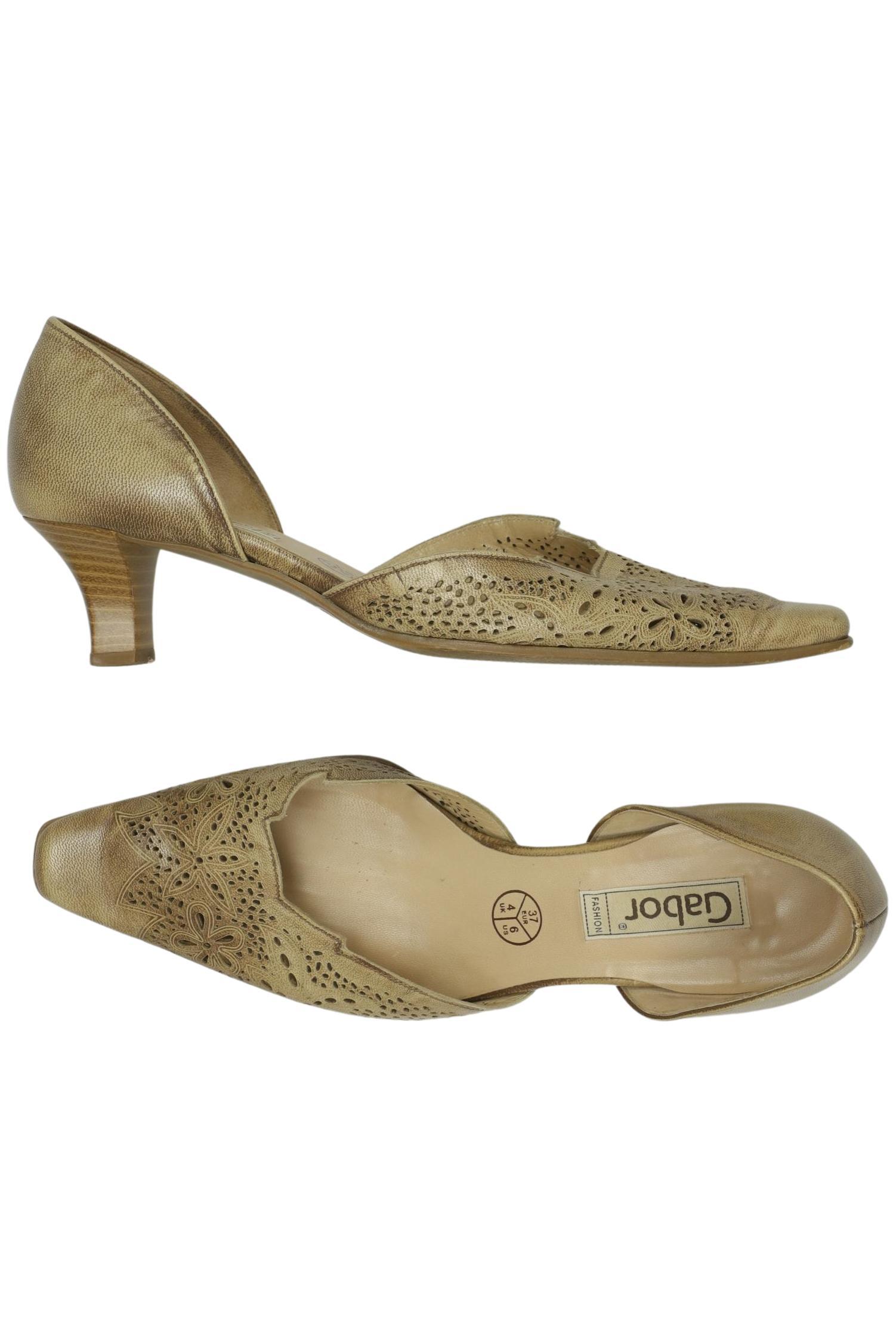 

Gabor Damen Pumps, beige, Gr. 37