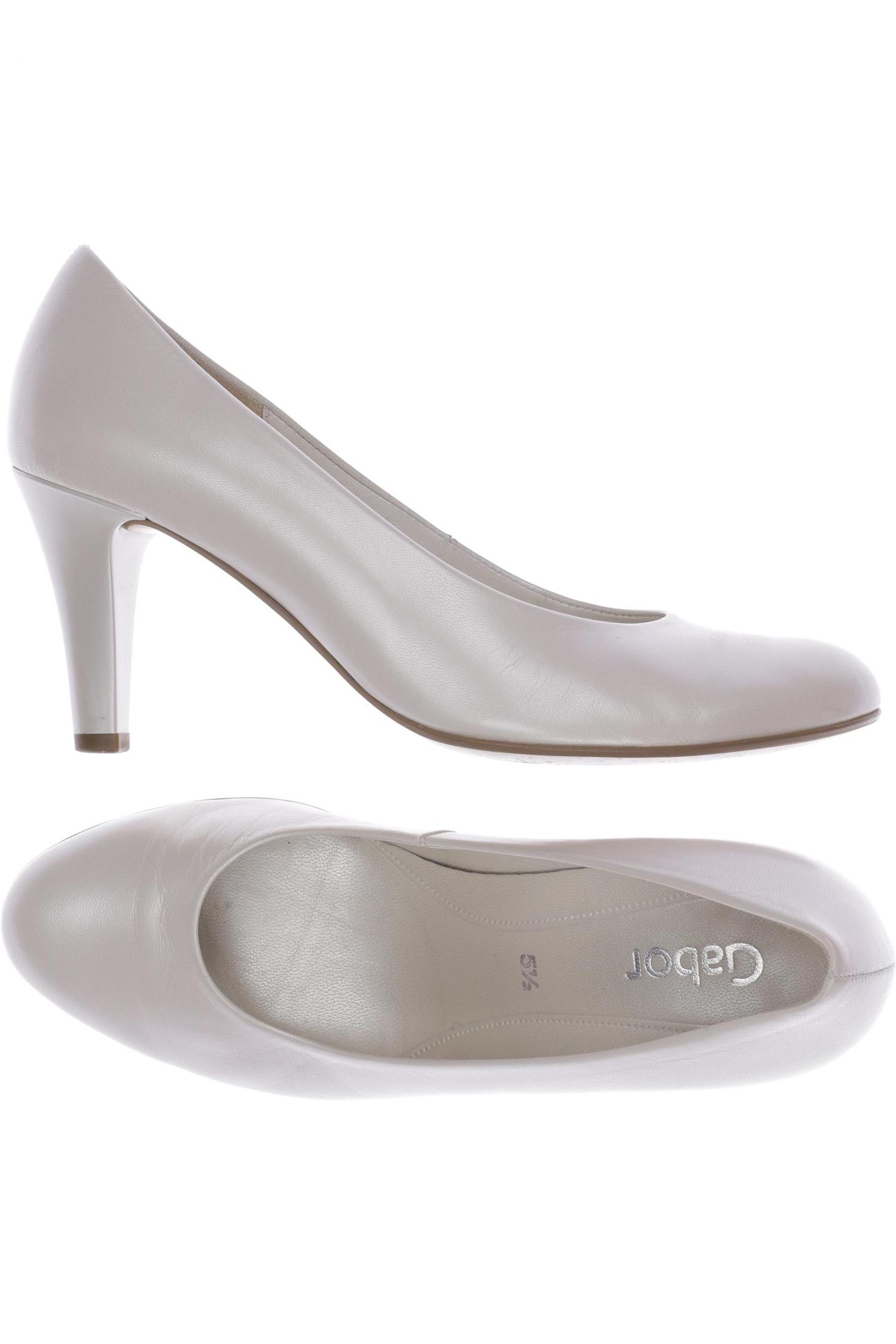 

Gabor Damen Pumps, weiß, Gr. 5.5