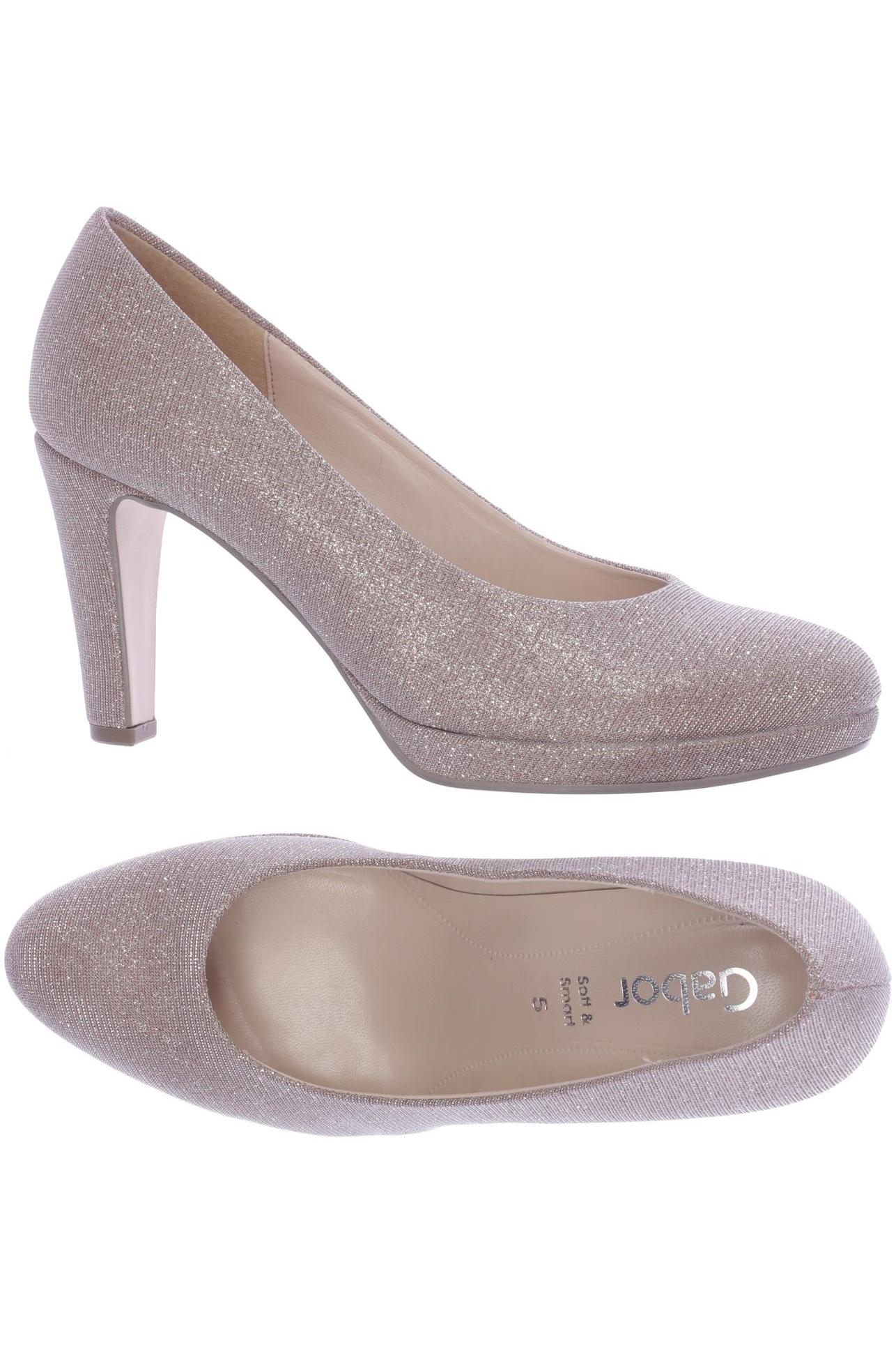 

Gabor Damen Pumps, beige, Gr. 5