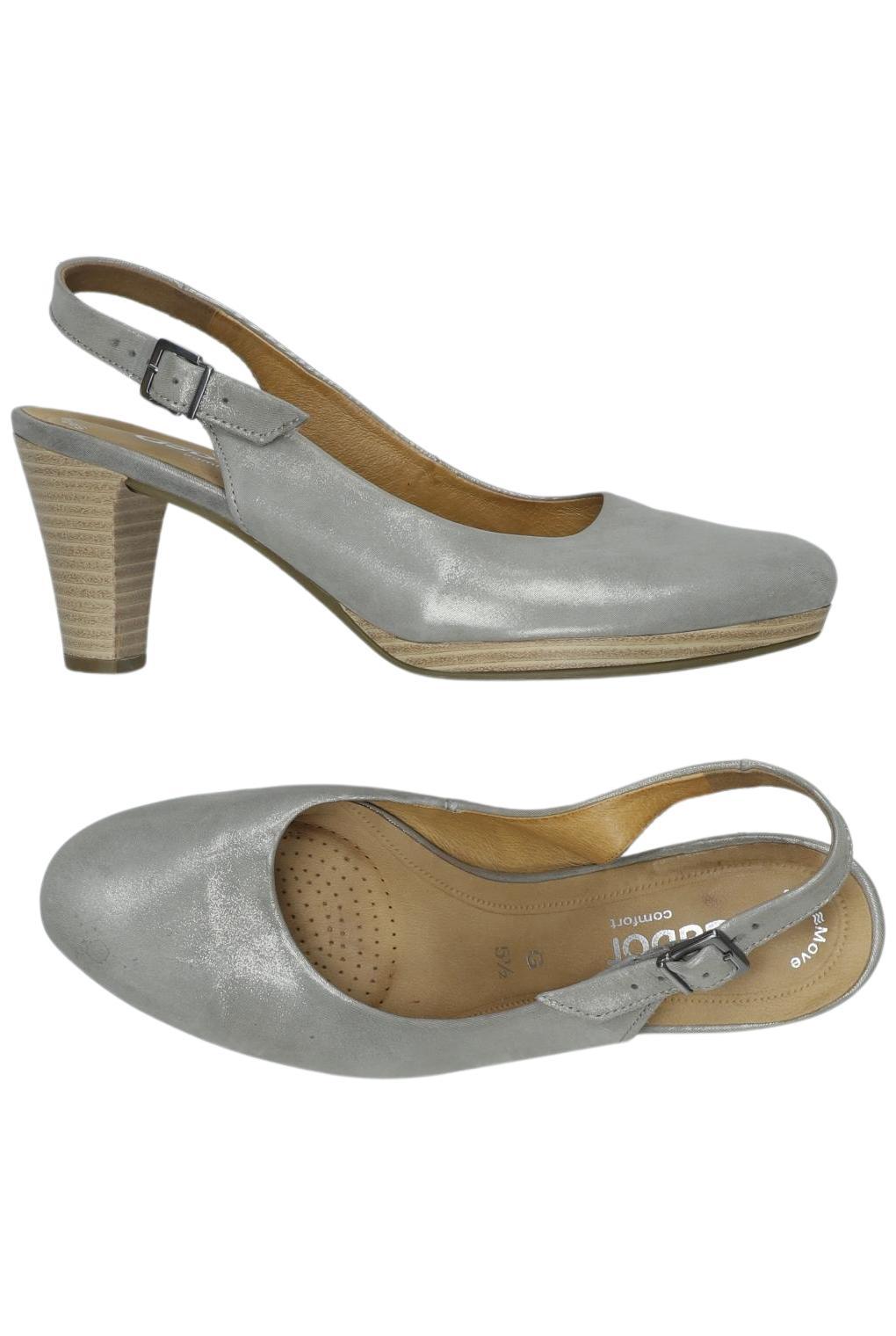 

Gabor Damen Pumps, grau, Gr. 5.5