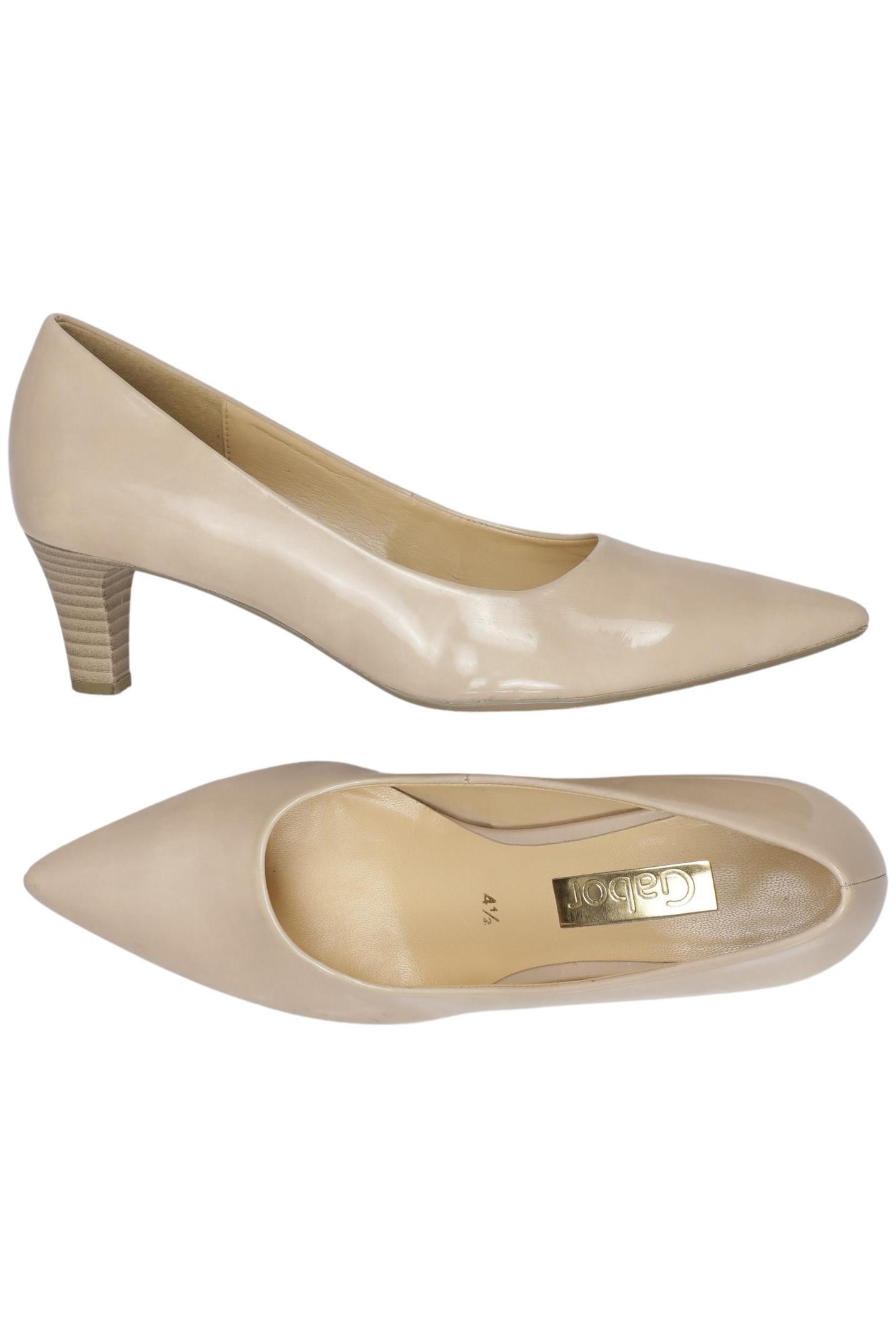 

Gabor Damen Pumps, beige, Gr. 4.5