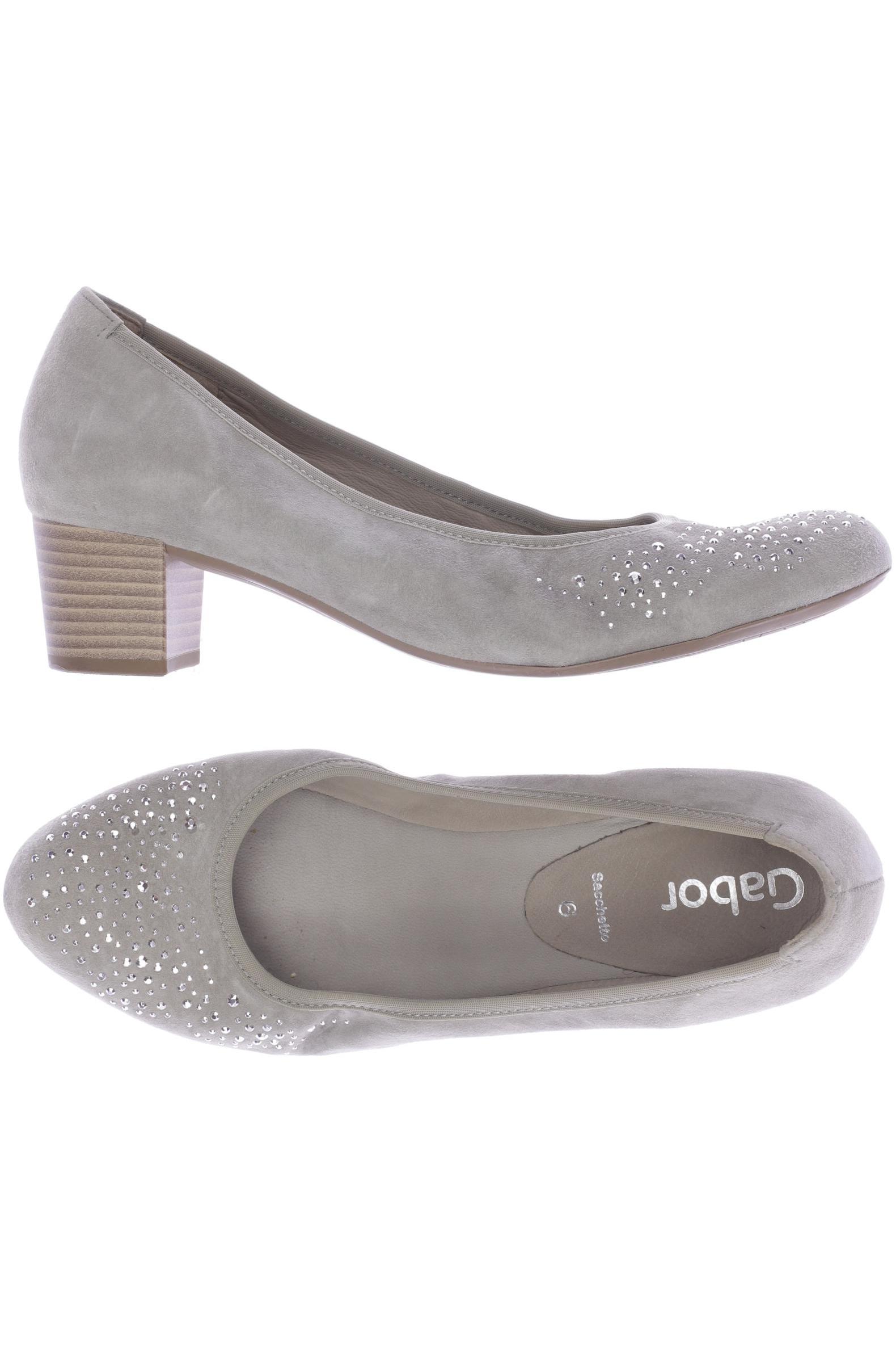 

Gabor Damen Pumps, grau, Gr. 6