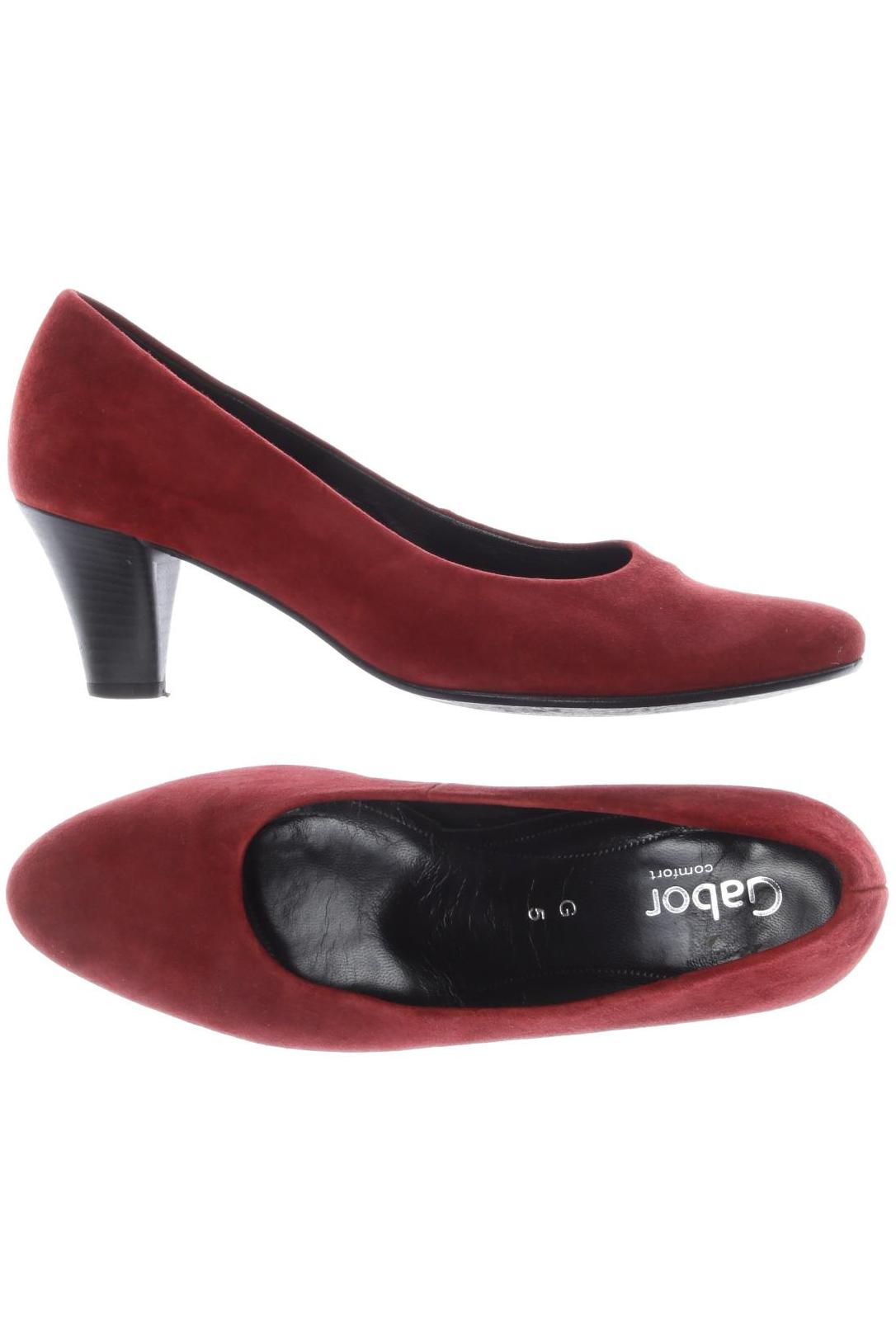 

Gabor Damen Pumps, bordeaux, Gr. 5
