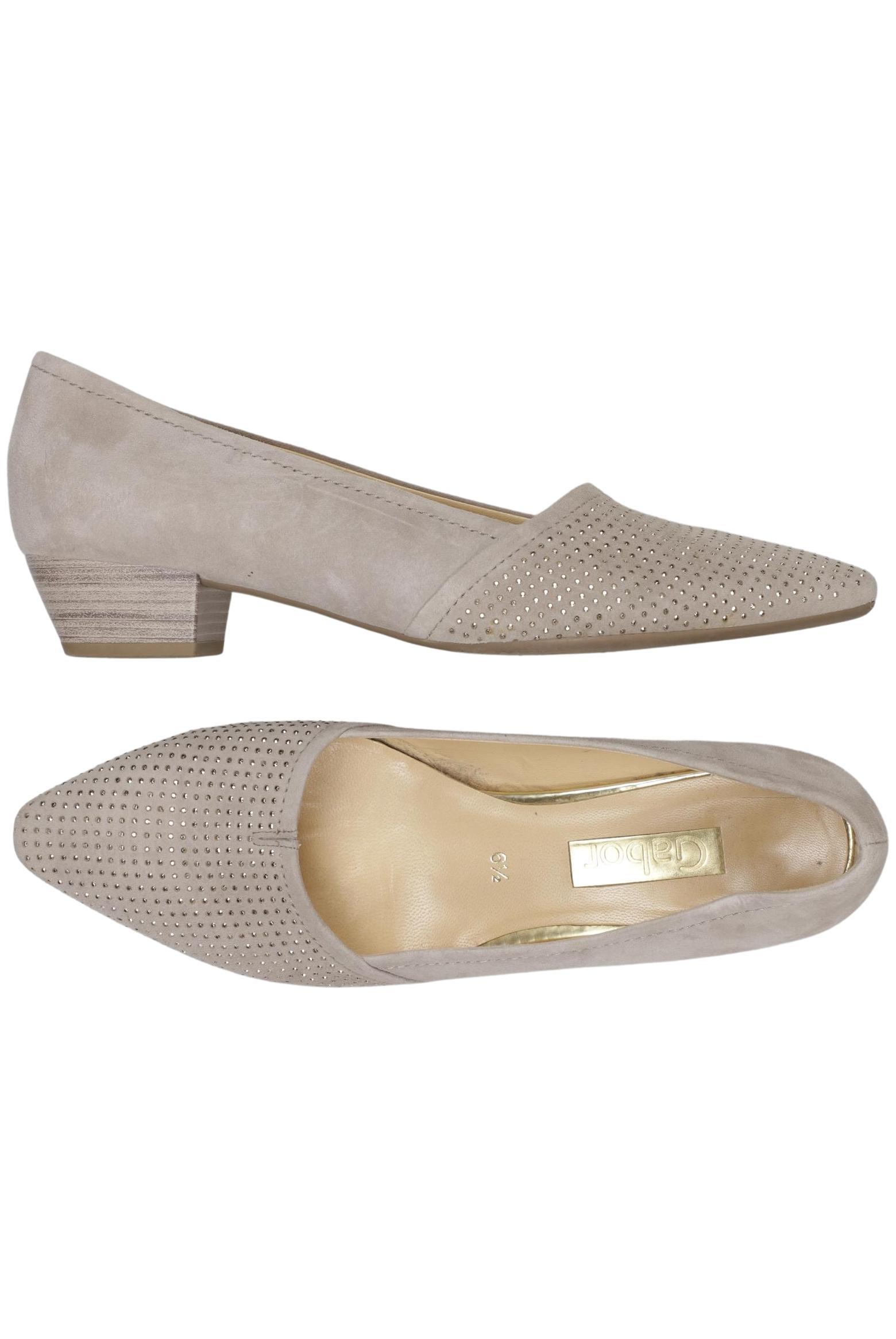 

Gabor Damen Pumps, beige, Gr. 6.5