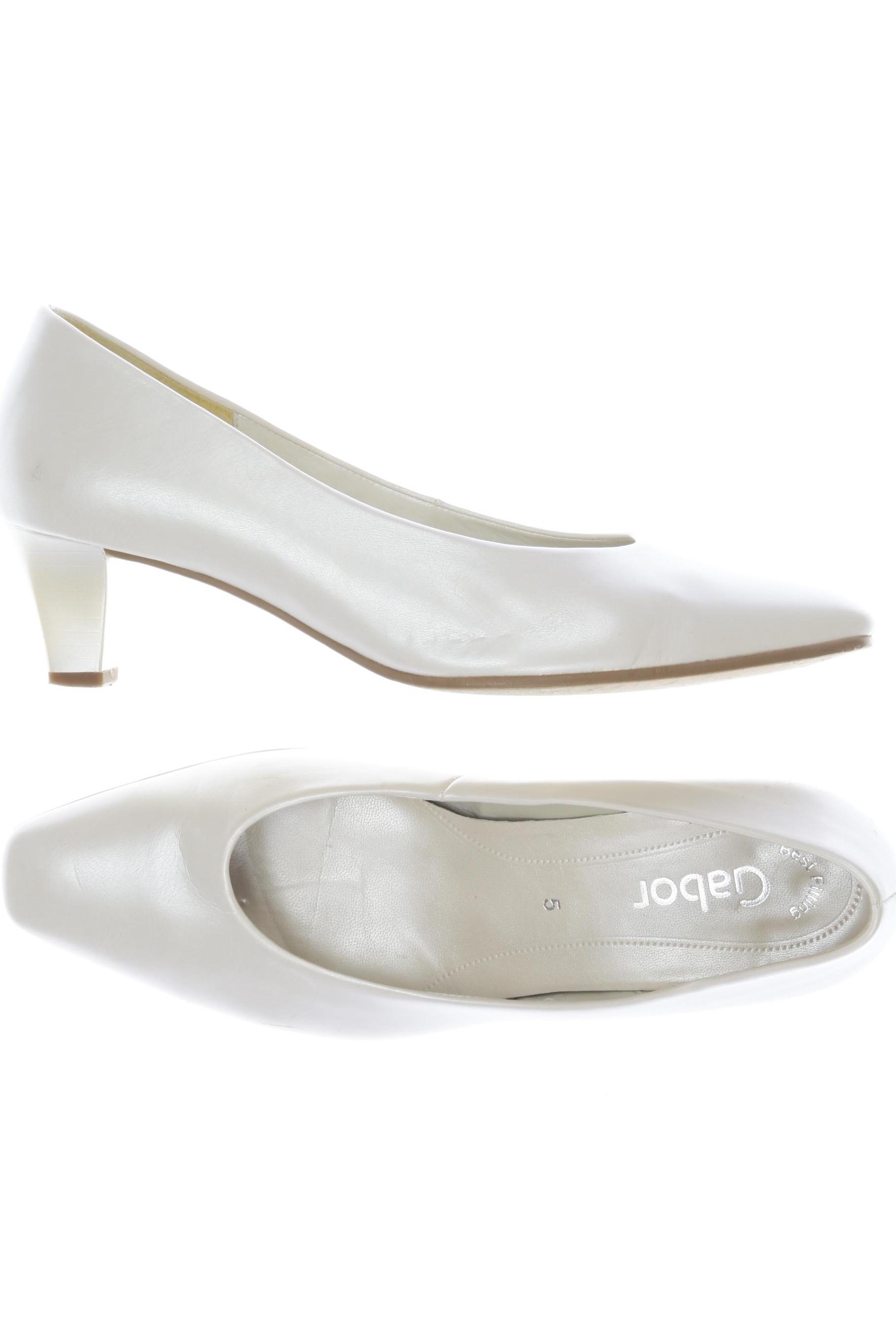 

Gabor Damen Pumps, cremeweiß, Gr. 5