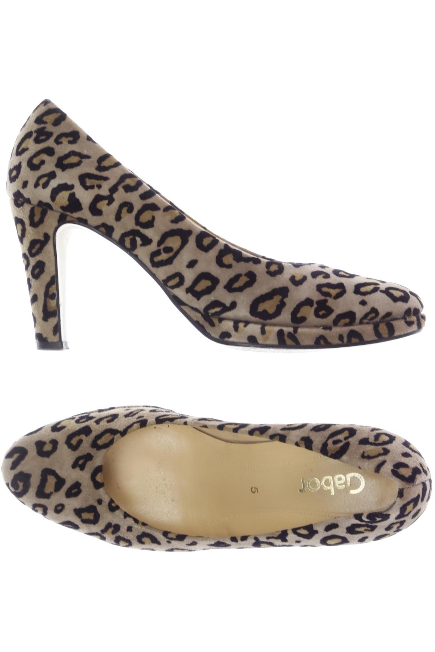 

Gabor Damen Pumps, beige, Gr. 5