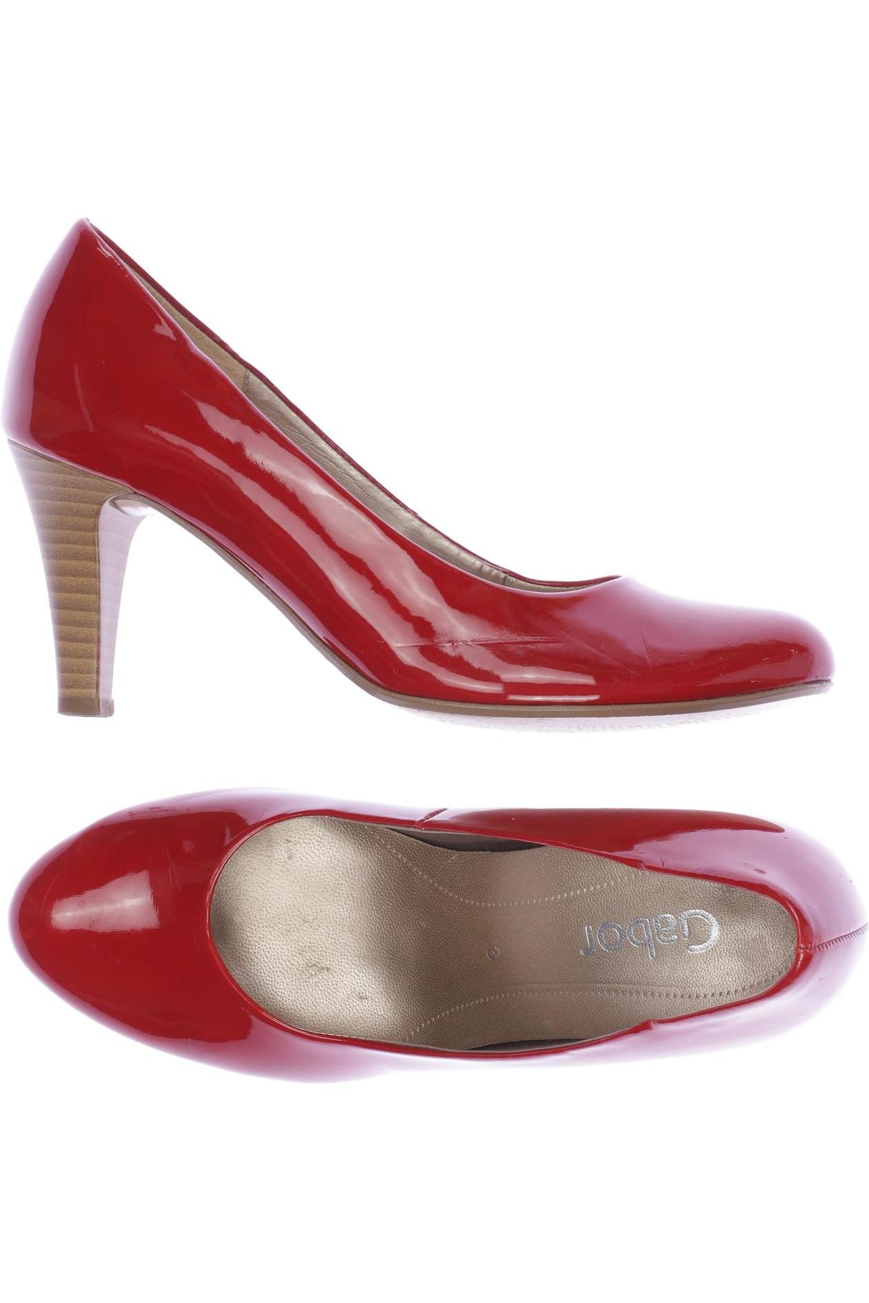 

Gabor Damen Pumps, rot, Gr. 3