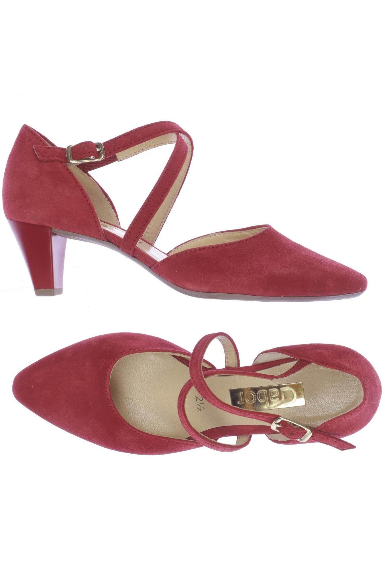 

Gabor Damen Pumps, rot, Gr. 2.5