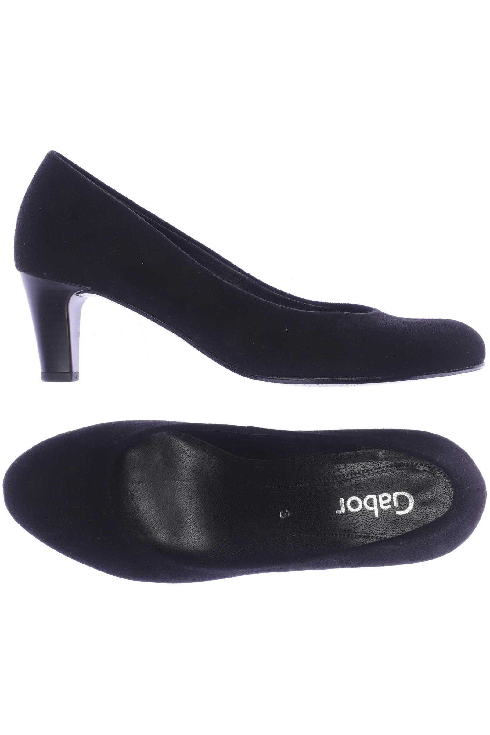 

Gabor Damen Pumps, schwarz, Gr. 3