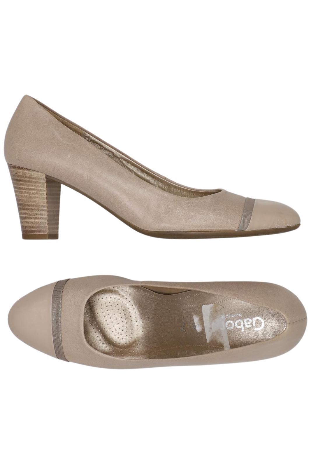 

Gabor Damen Pumps, beige, Gr. 7.5