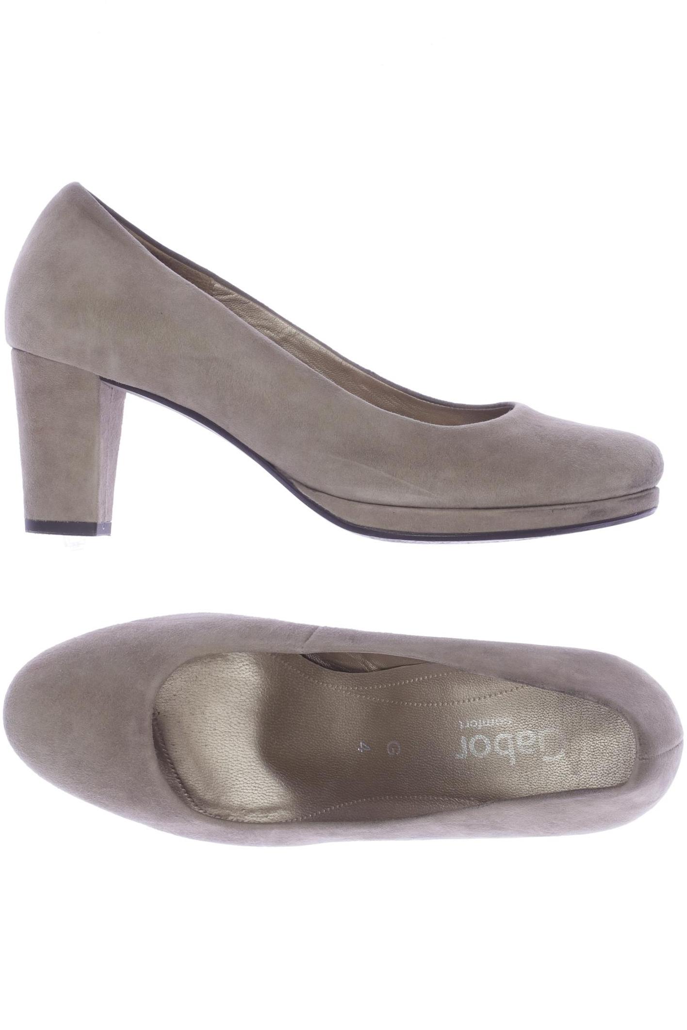 

Gabor Damen Pumps, beige, Gr. 4