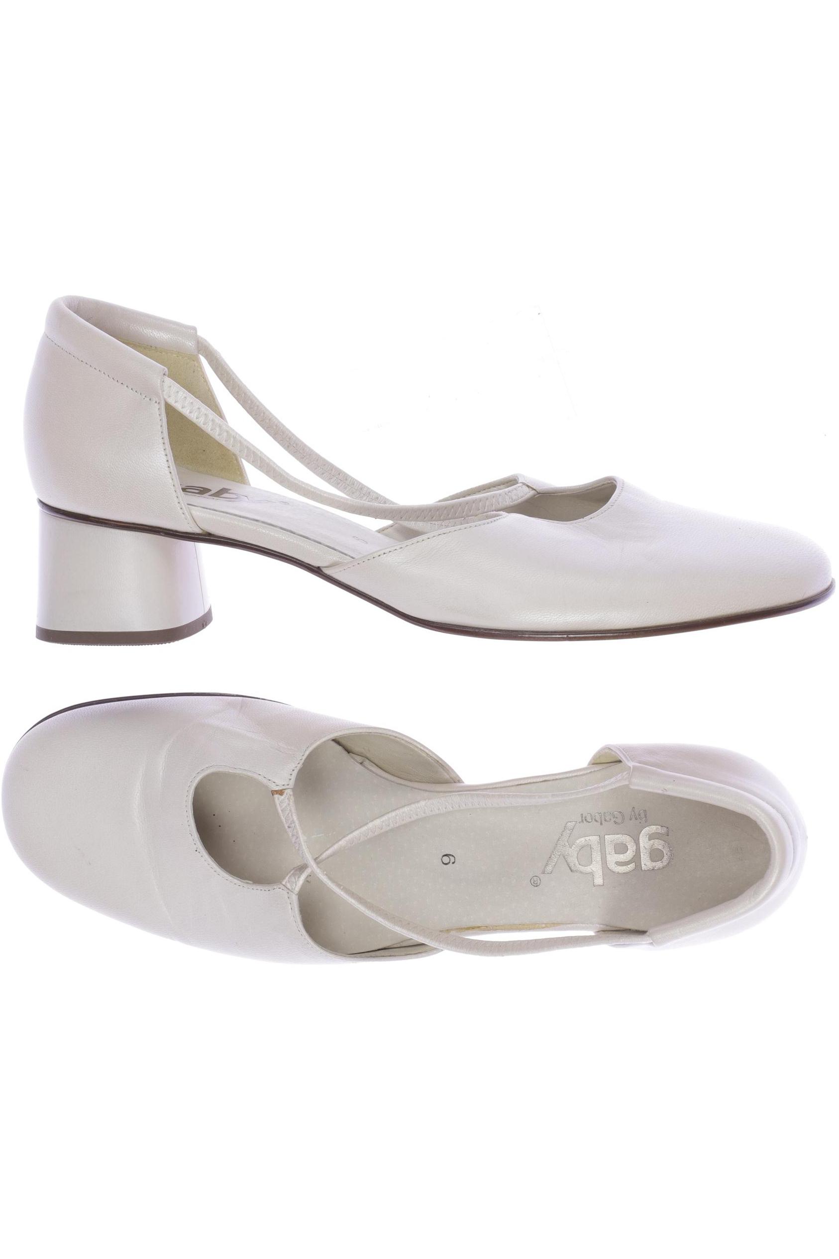 

Gabor Damen Pumps, weiß, Gr. 6