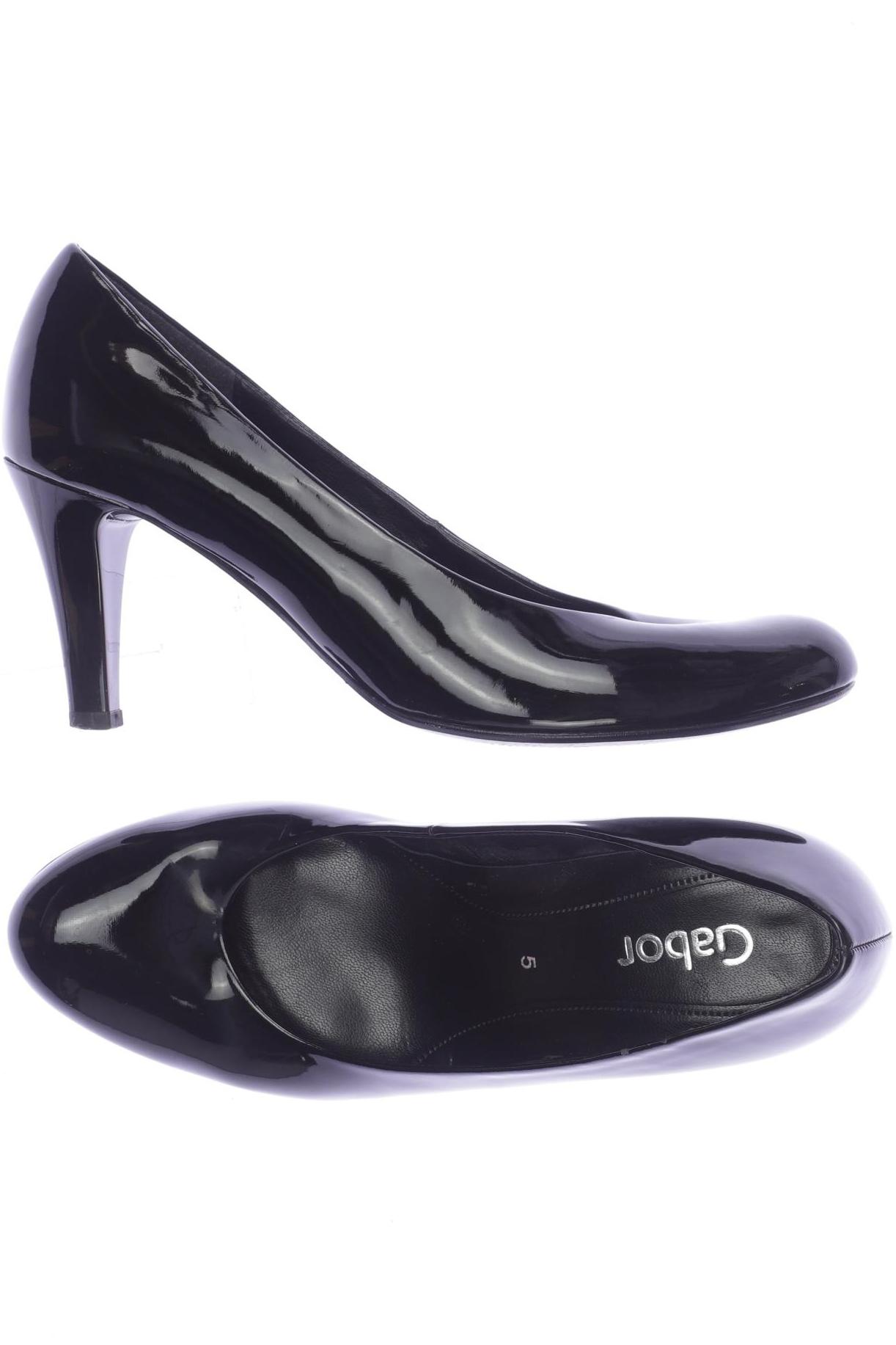 

Gabor Damen Pumps, schwarz, Gr. 5