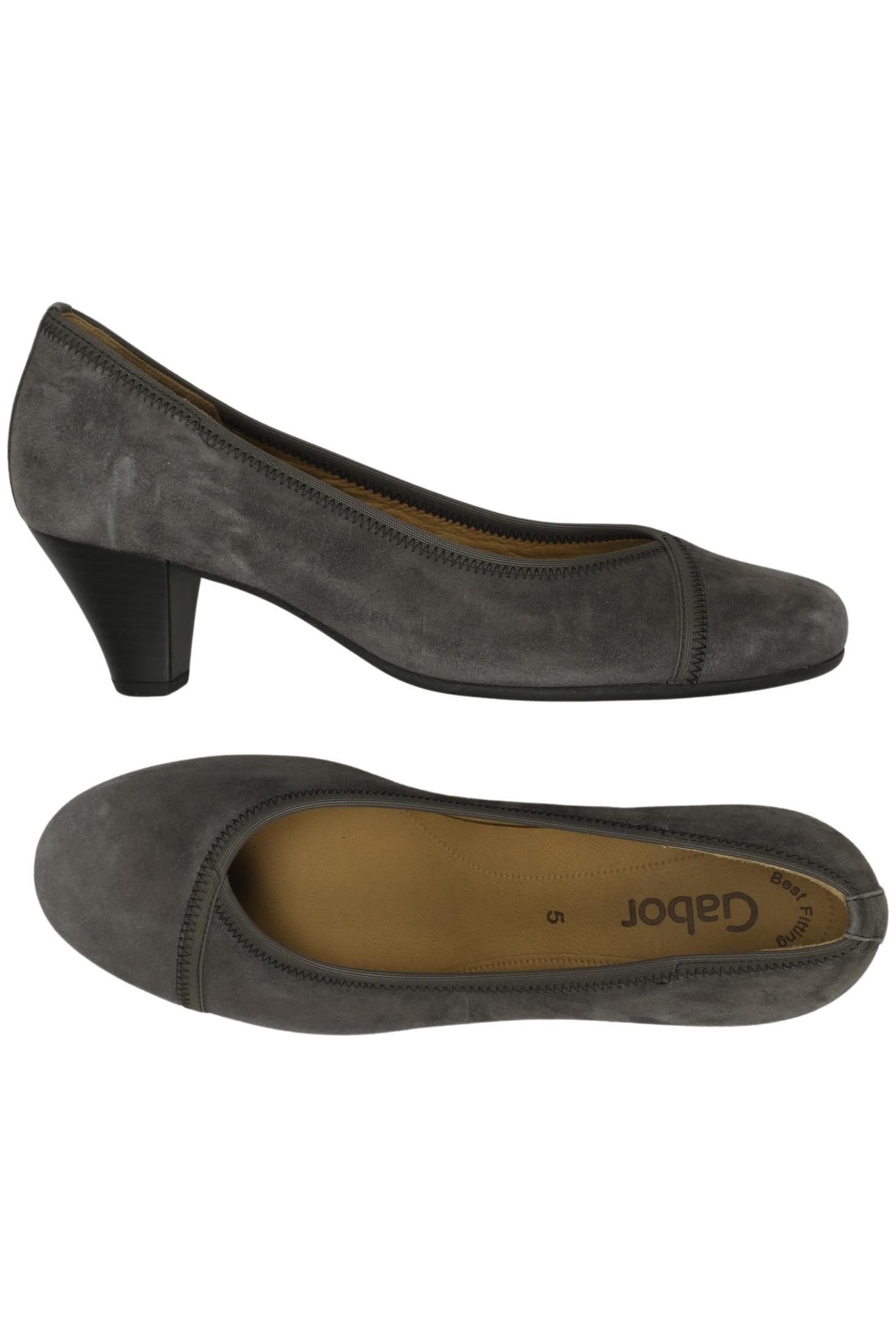 

Gabor Damen Pumps, grau, Gr. 5