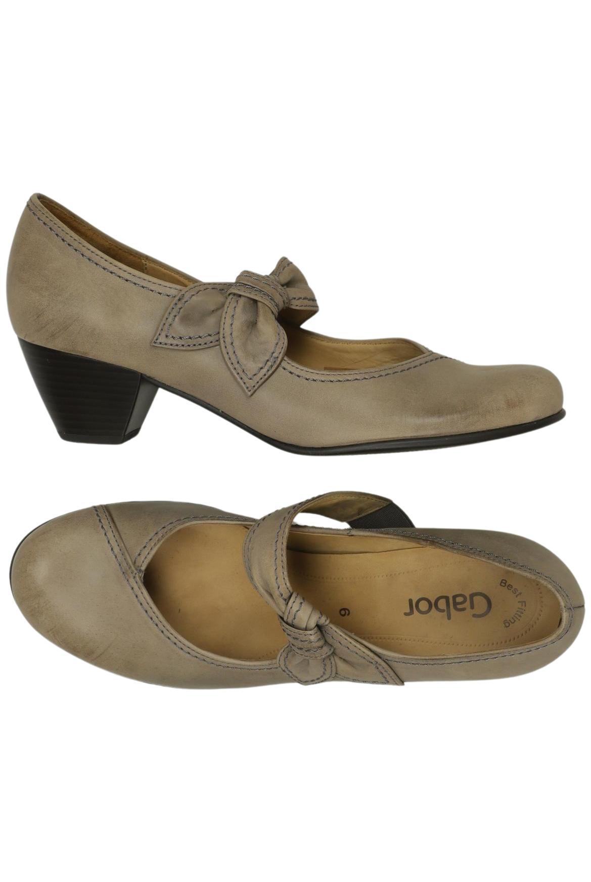 

Gabor Damen Pumps, beige, Gr. 6