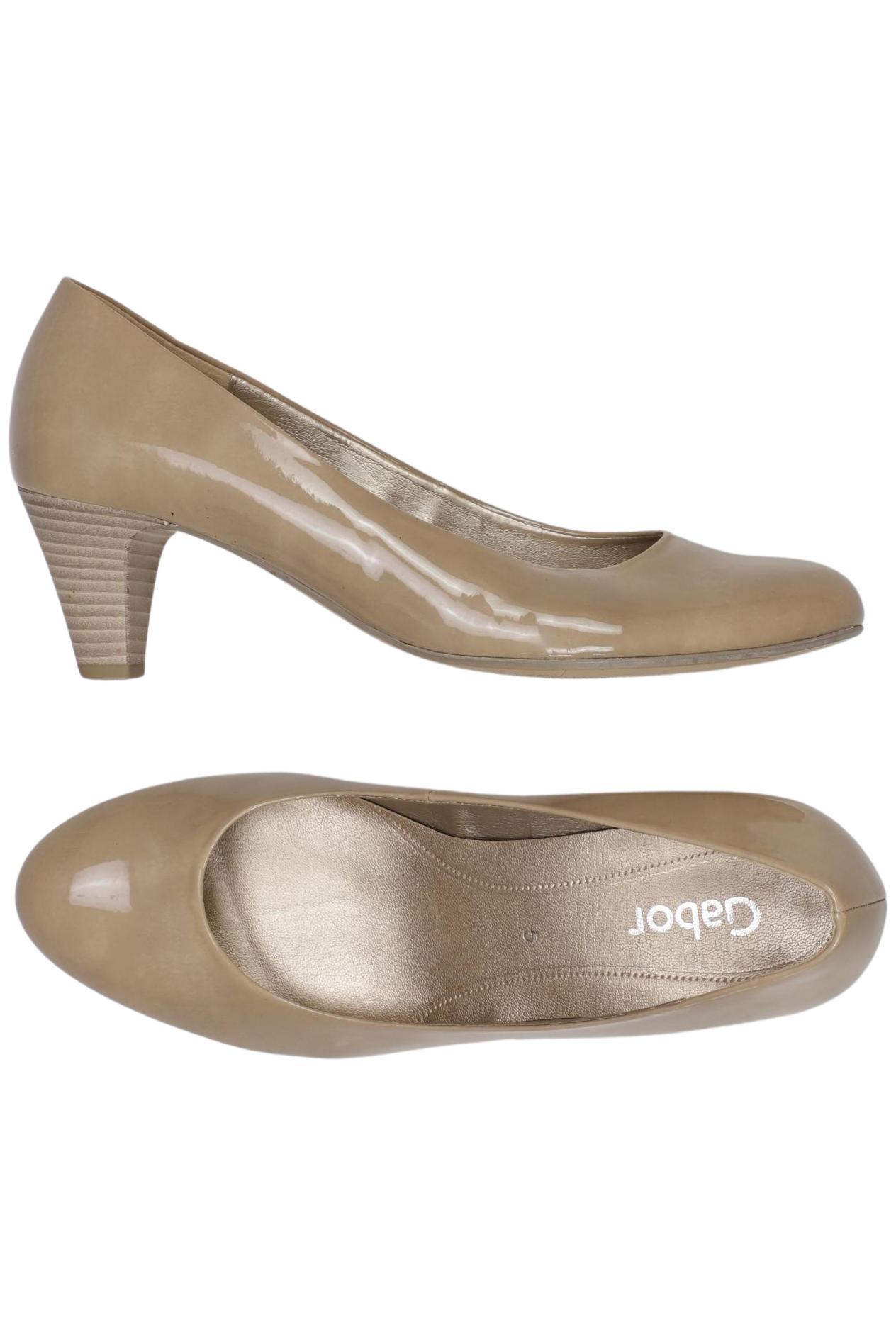 

Gabor Damen Pumps, beige, Gr. 5