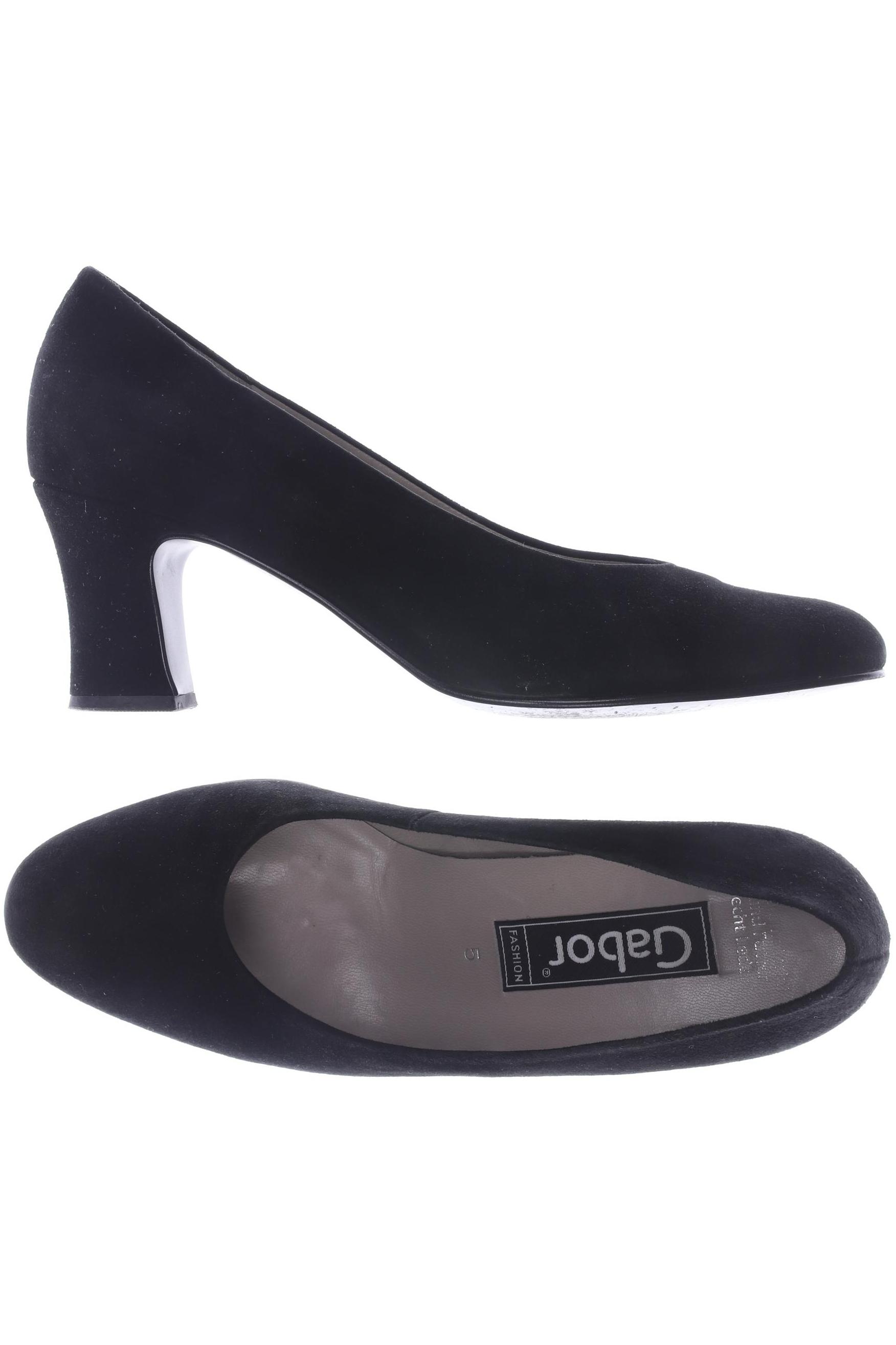 

Gabor Damen Pumps, schwarz, Gr. 5