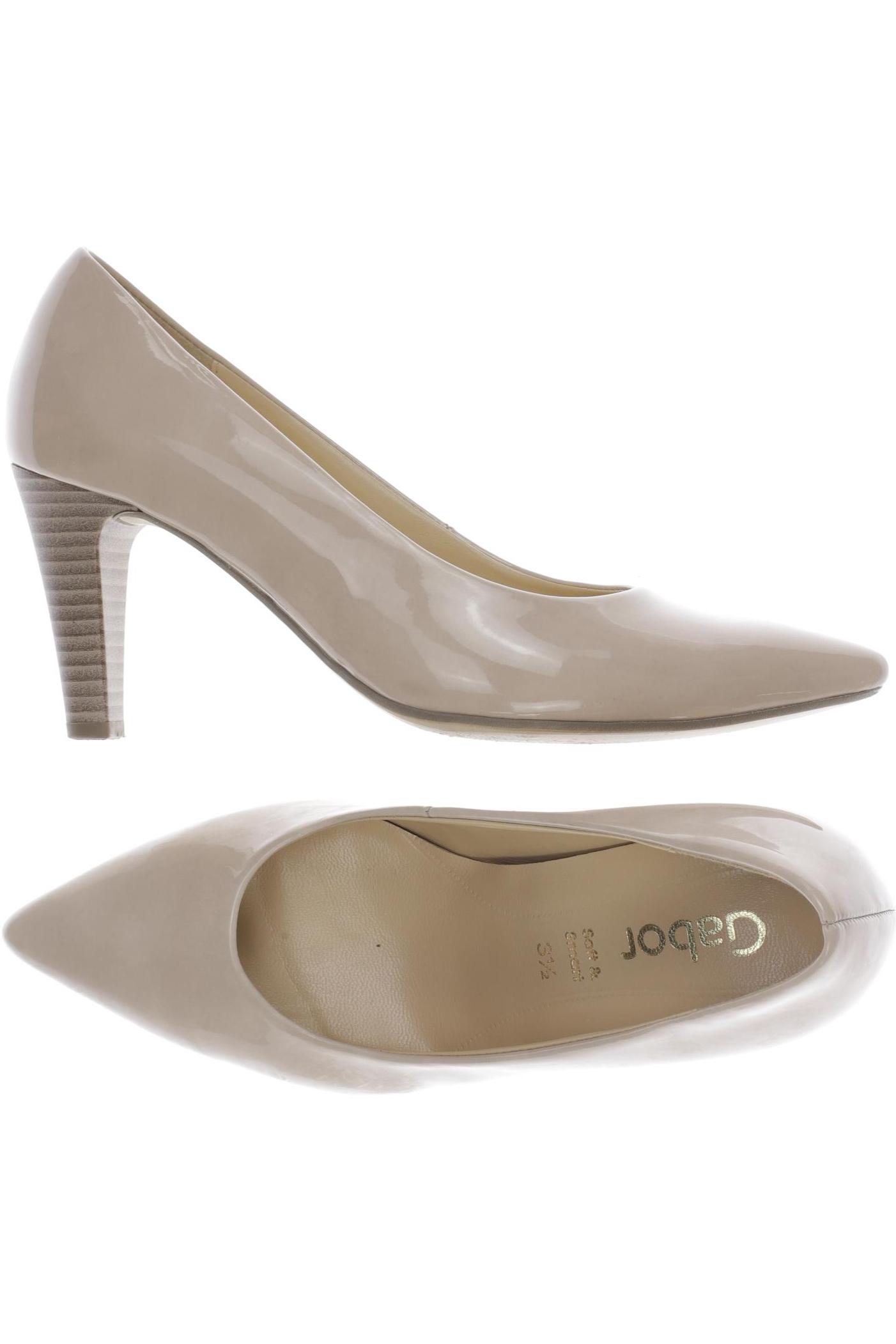 

Gabor Damen Pumps, beige, Gr. 3.5