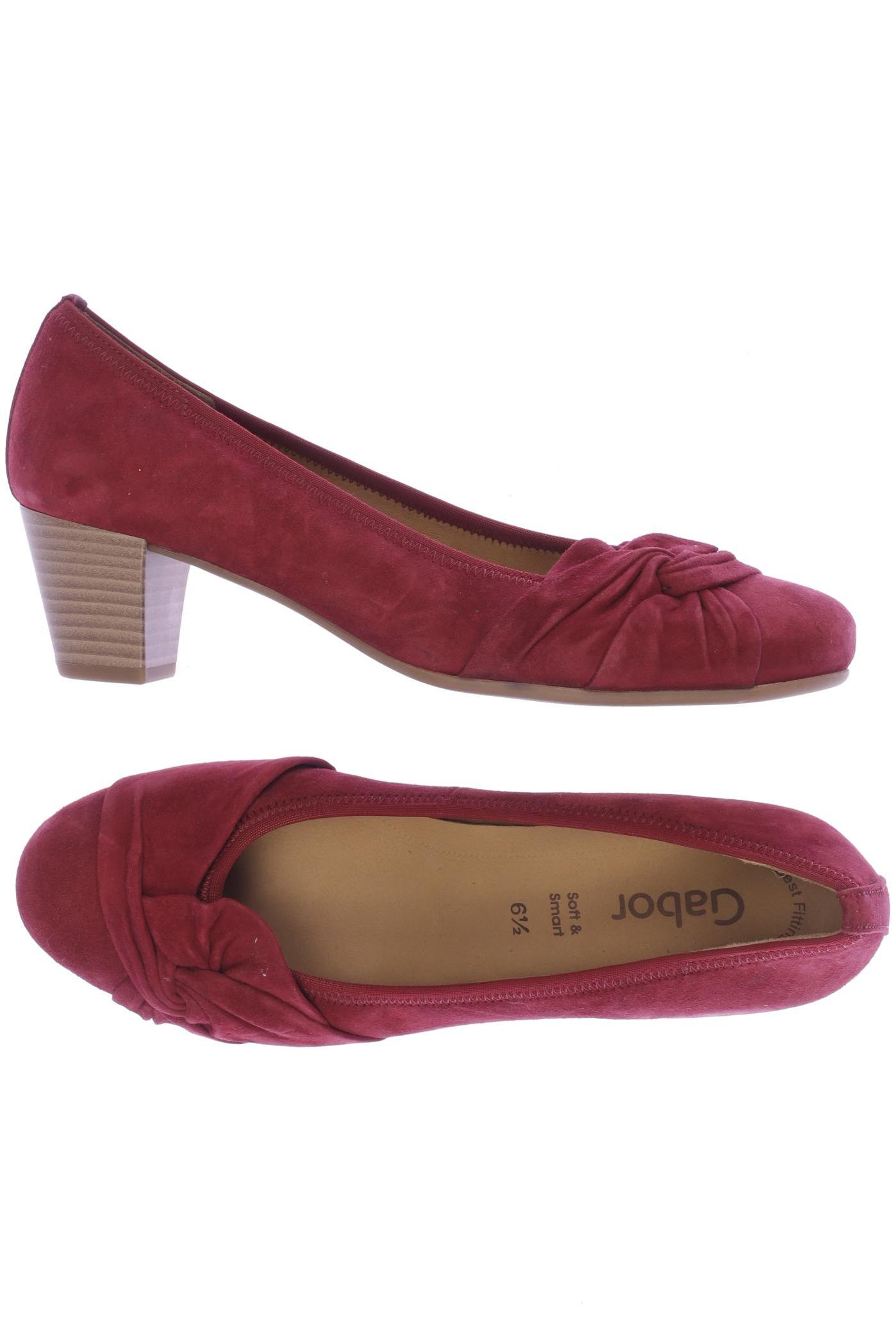 

Gabor Damen Pumps, bordeaux, Gr. 6.5