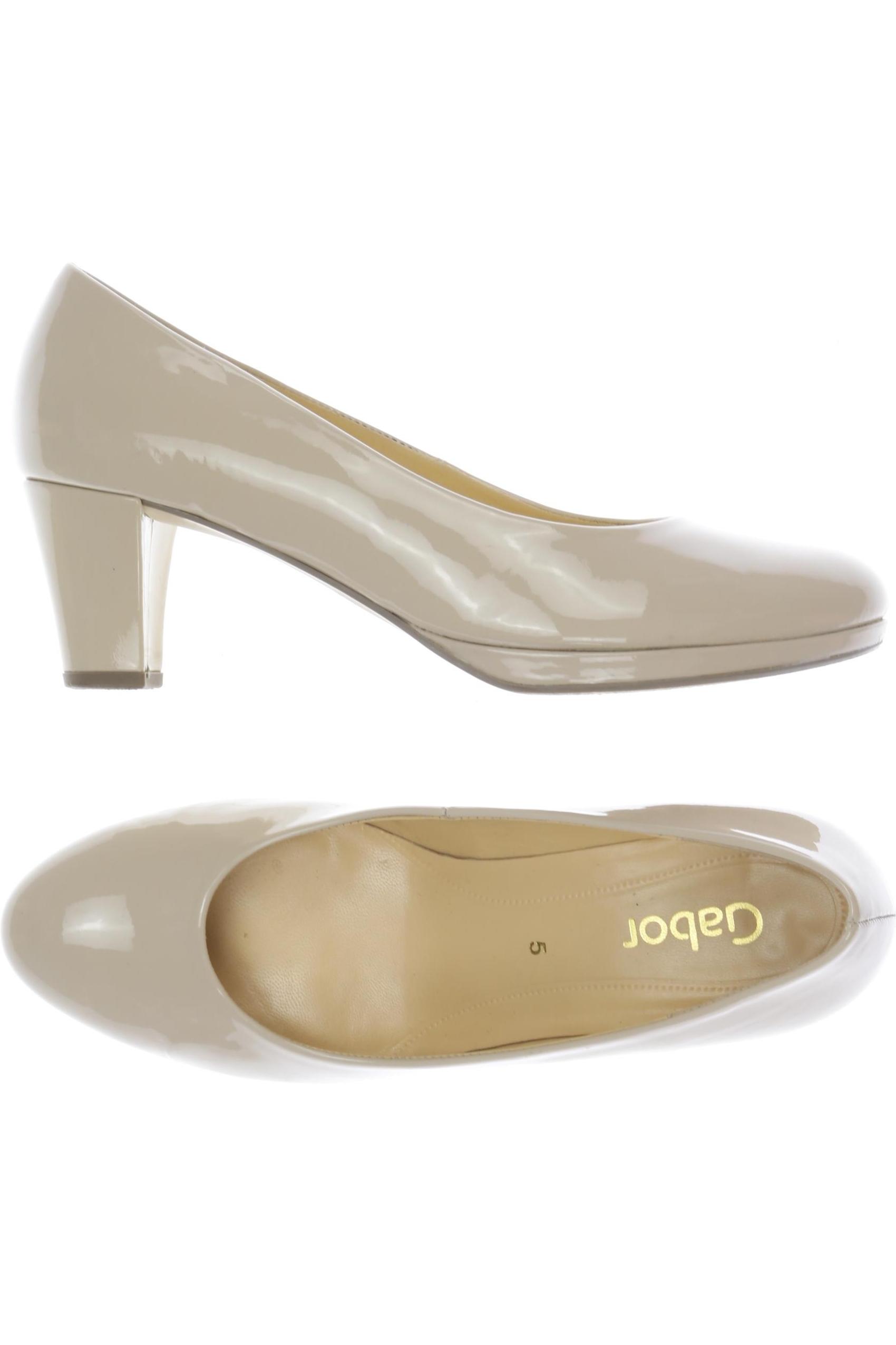 

Gabor Damen Pumps, beige, Gr. 5