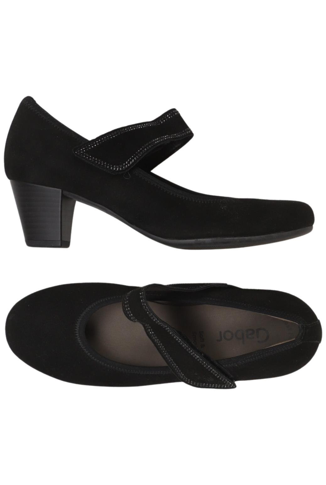 

Gabor Damen Pumps, schwarz, Gr. 4