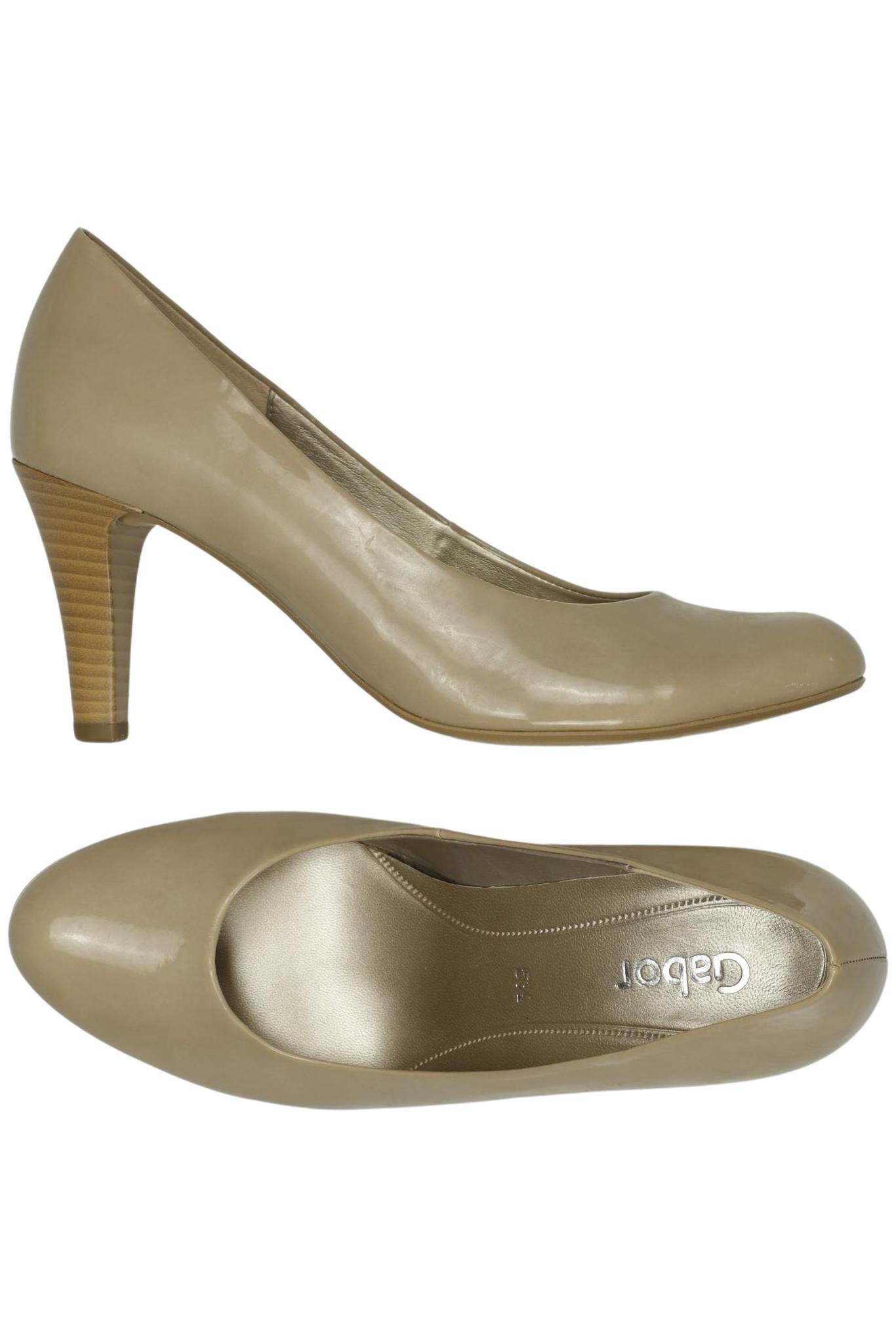 

Gabor Damen Pumps, beige, Gr. 5.5