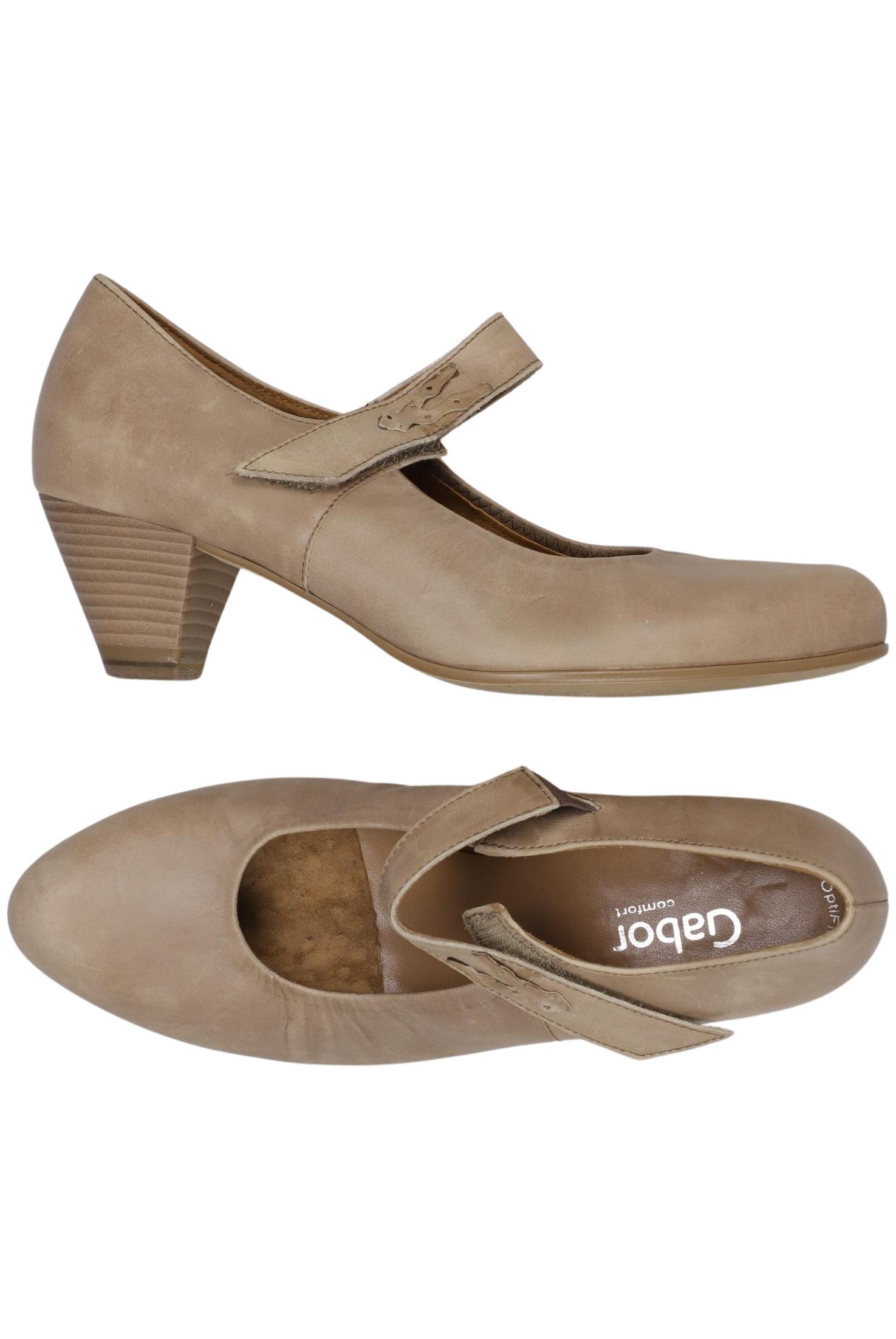 

Gabor Damen Pumps, beige, Gr. 6.5