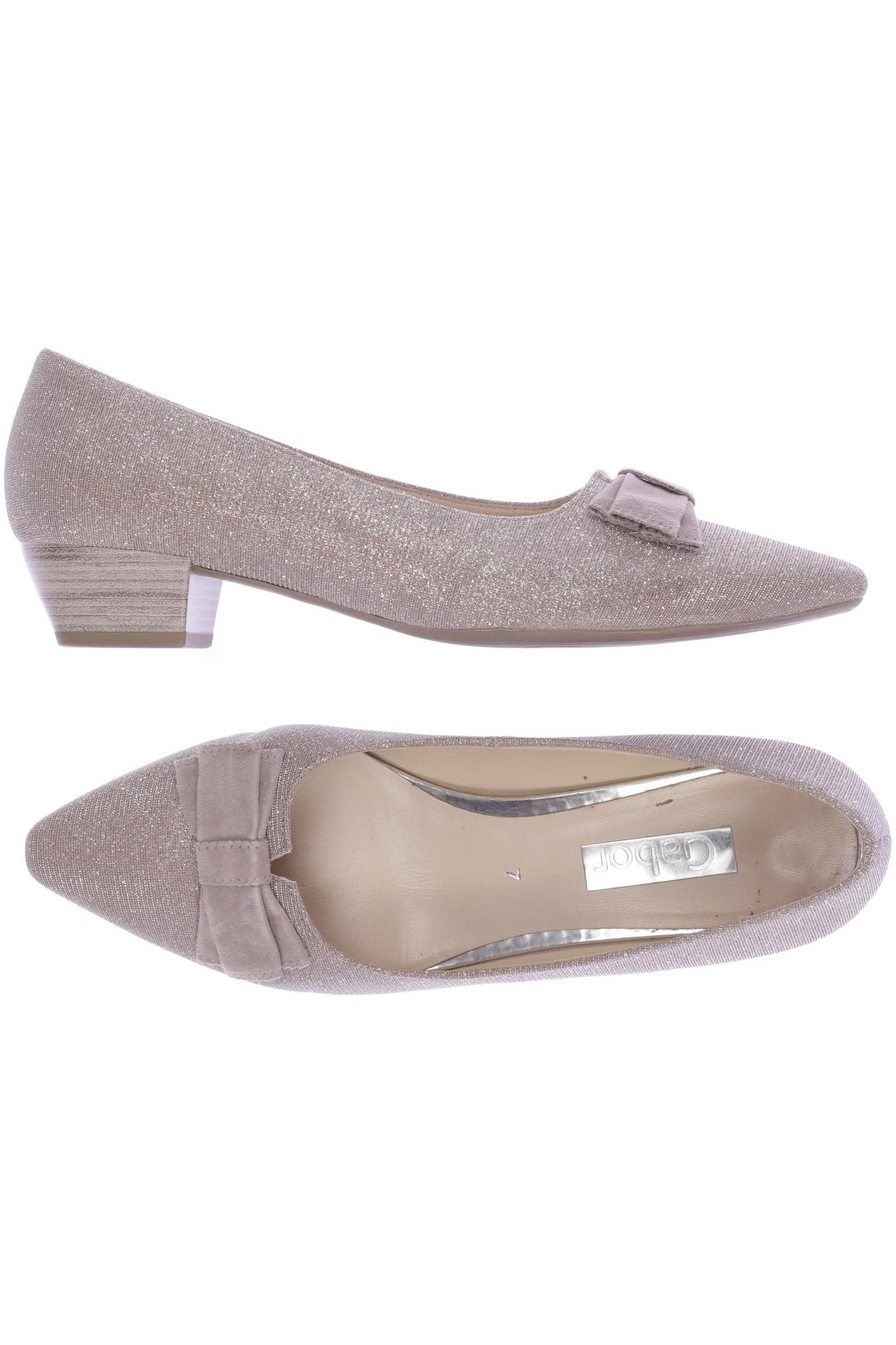 

Gabor Damen Pumps, beige, Gr. 7